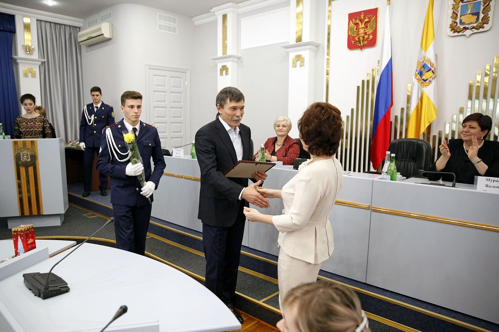 Торжественный прием становится традицией