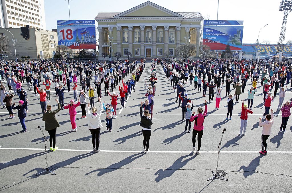 В краевом центре состоялась общегородская зарядка