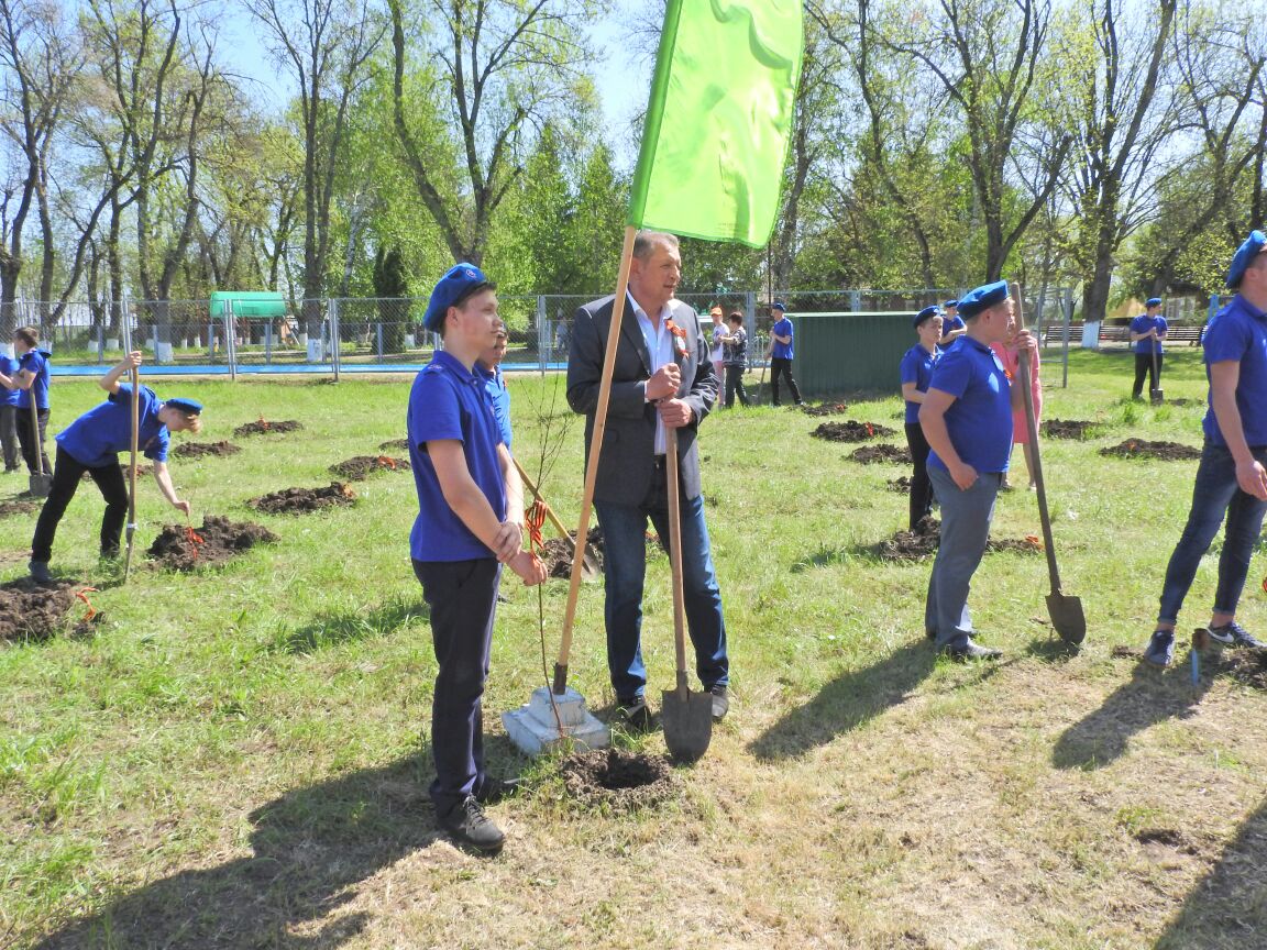 Стартовала акция «Посади дерево Победы!»