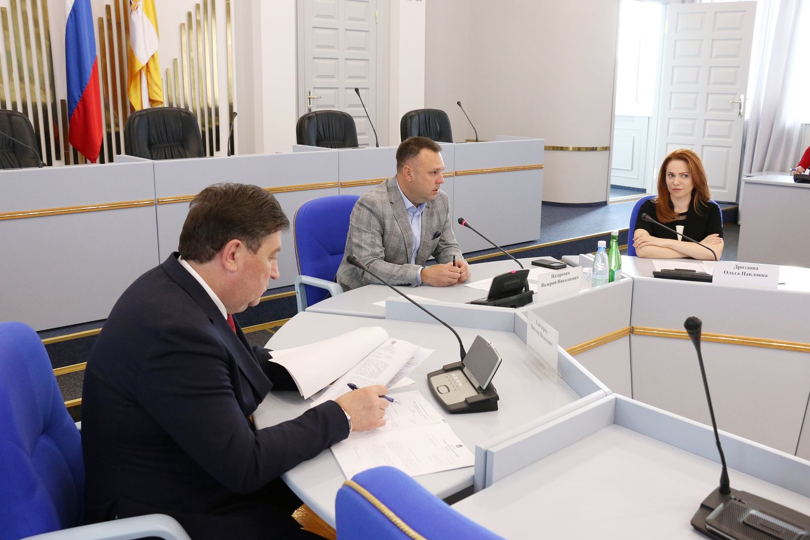 Работа над законопроектами
