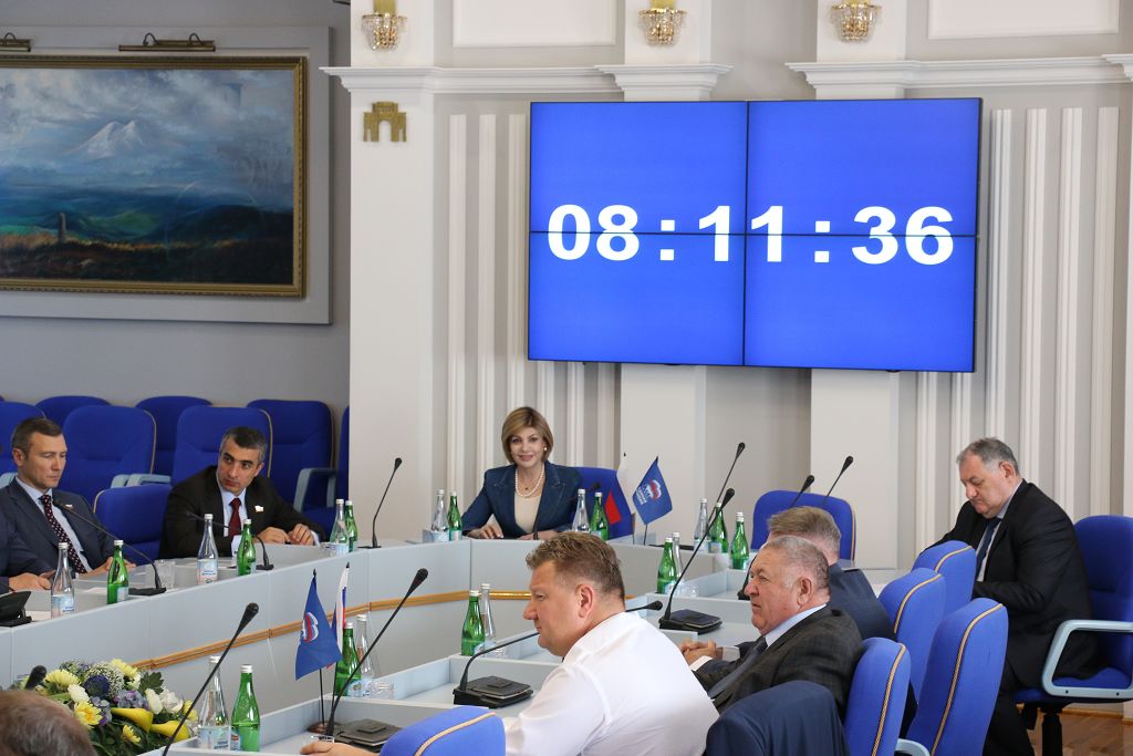 Заседание фракции партии «Единая Россия»