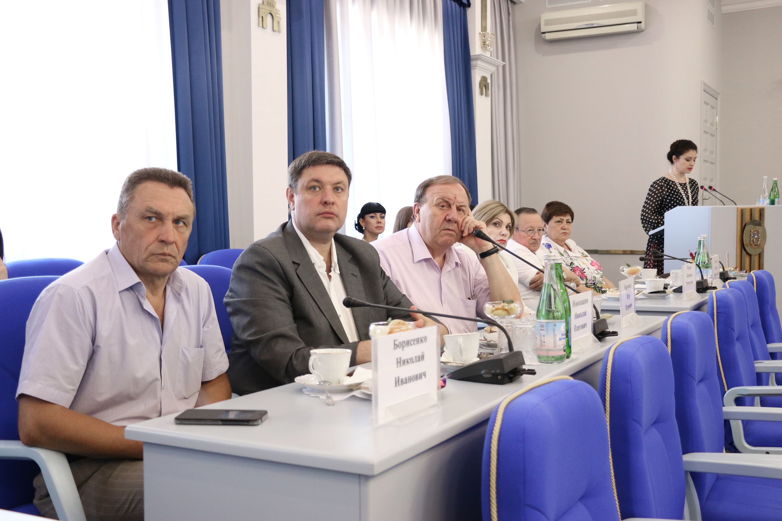 Прием вдов защитников Отечества состоялся в Думе края