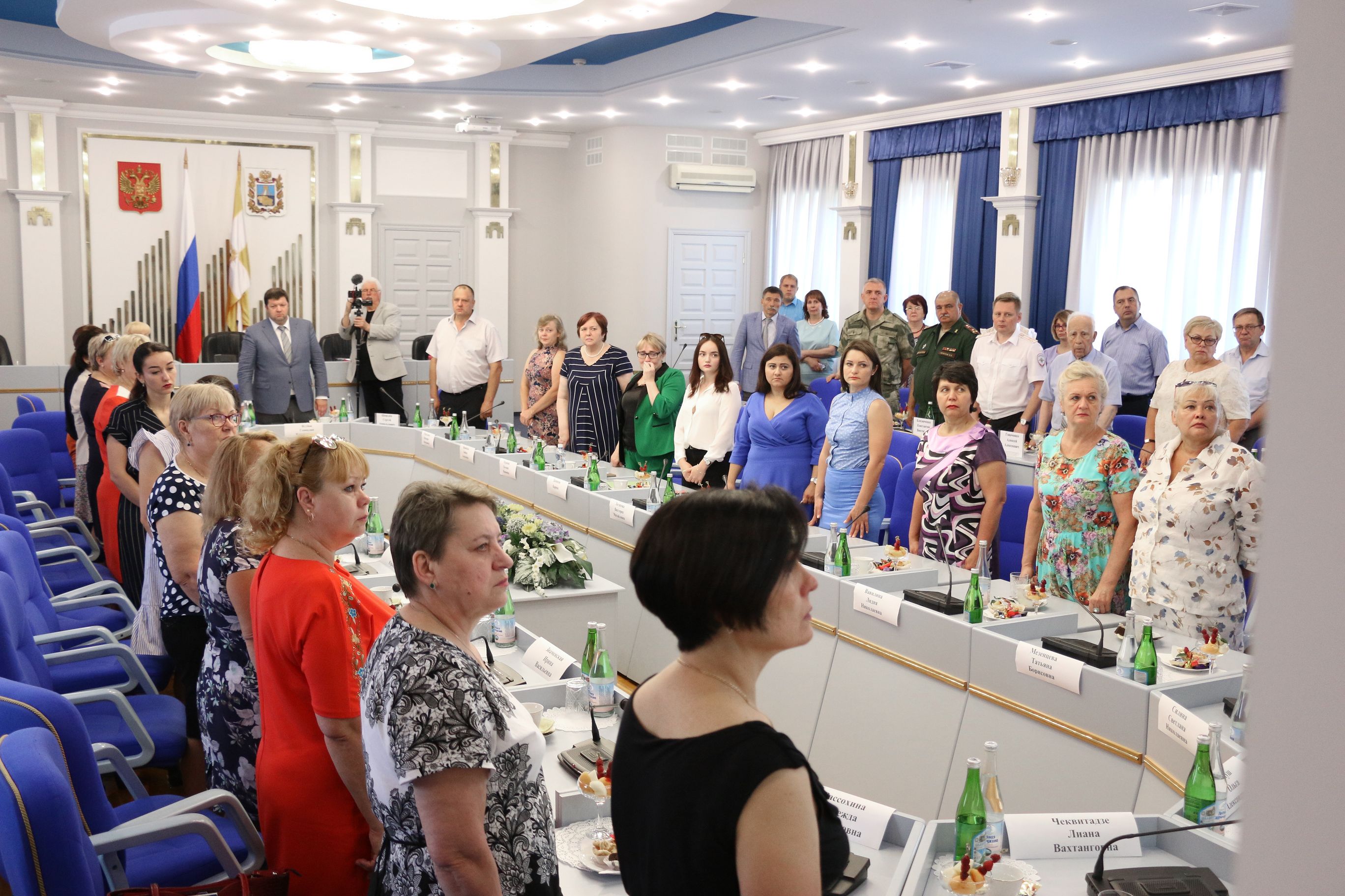 Прием вдов защитников Отечества состоялся в Думе края