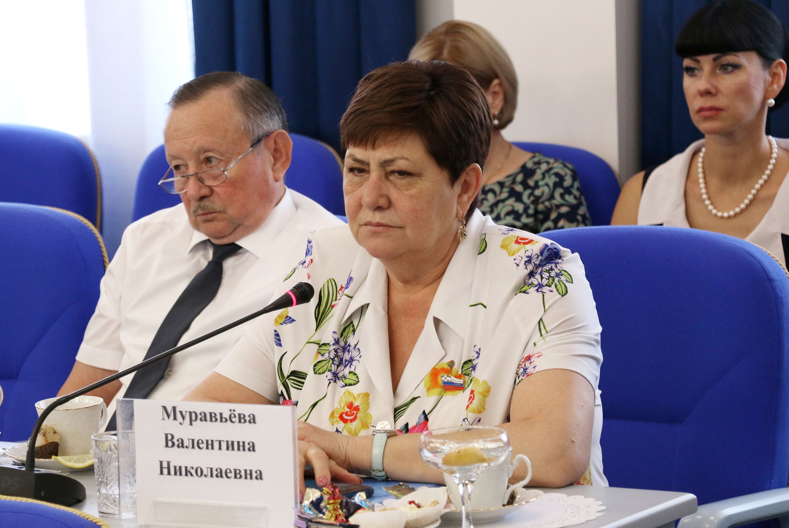 Прием вдов защитников Отечества состоялся в Думе края