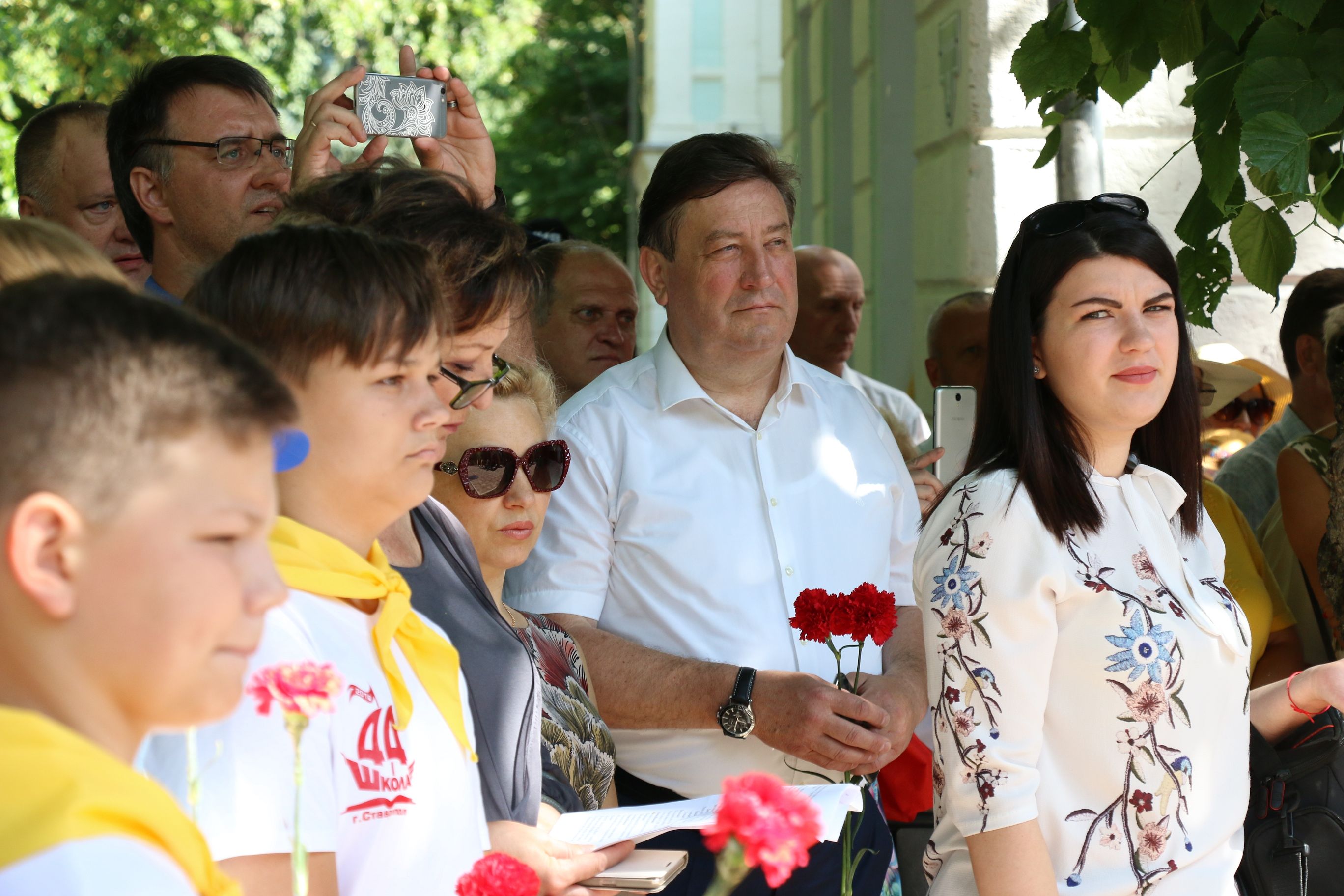 В Ставрополе открыли памятник Римме Ивановой