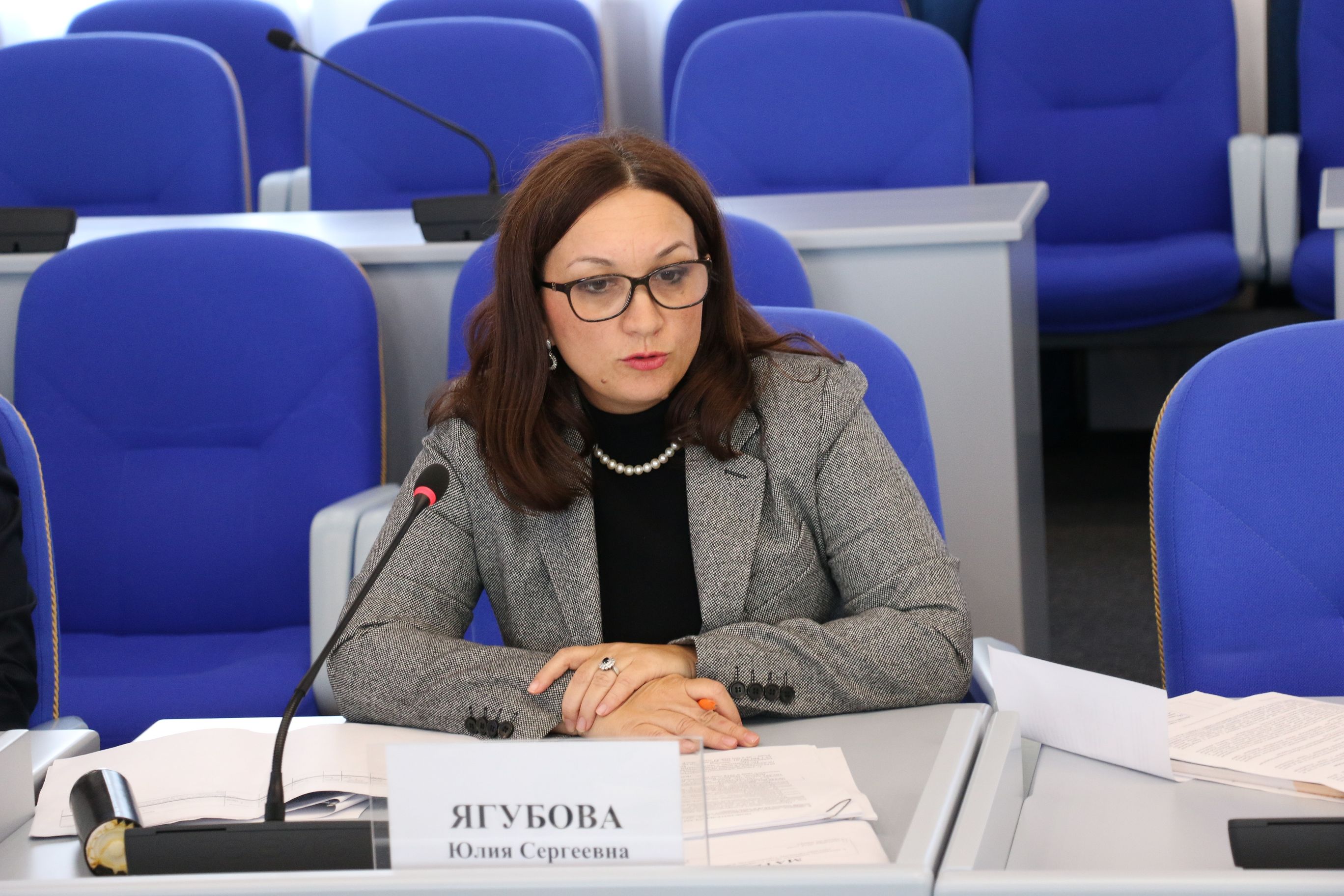 Подготовка к заседанию Думы