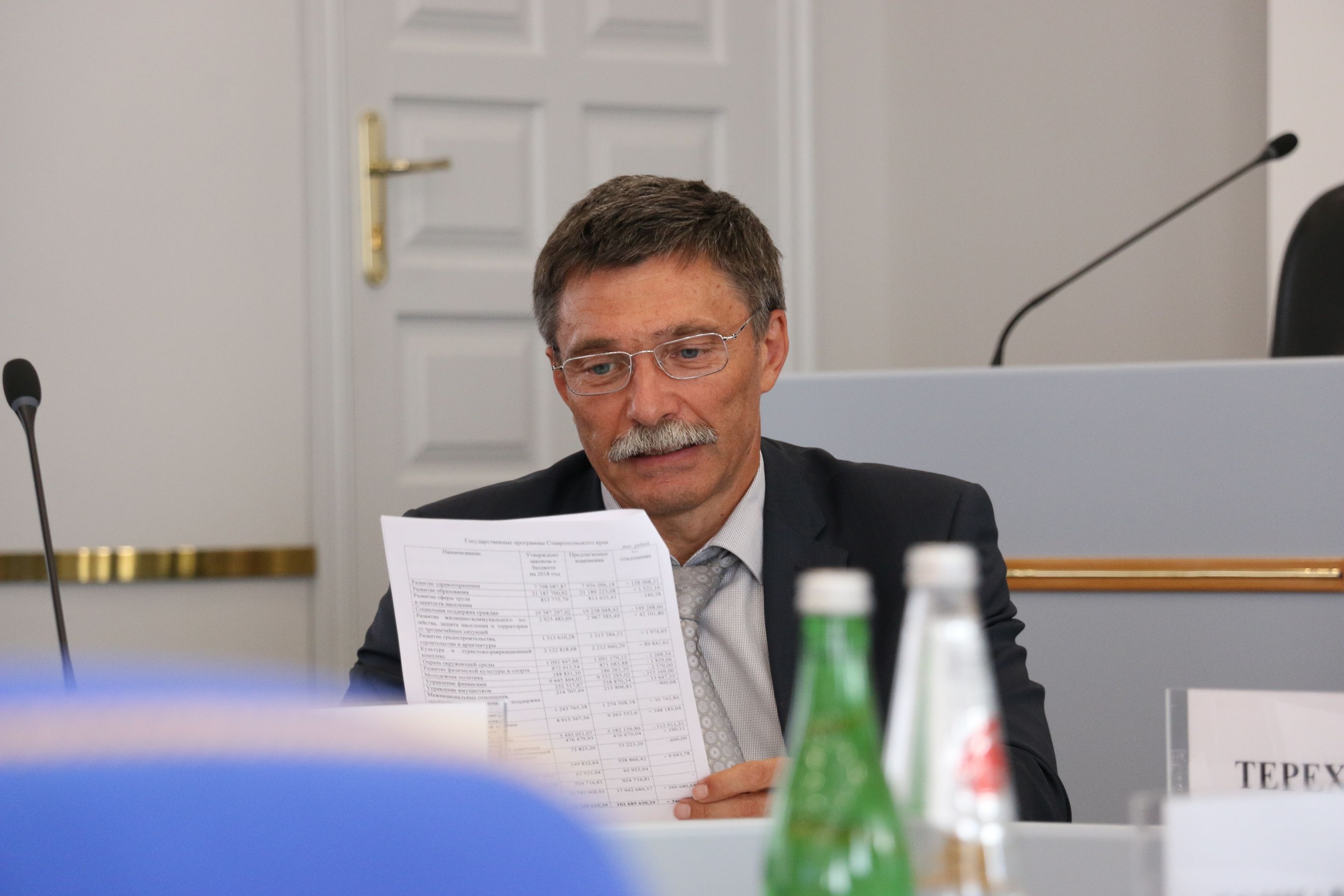 Подготовка к заседанию Думы