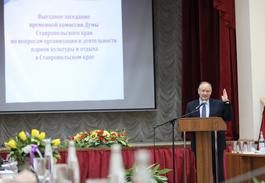 Временная комиссия Думы края изучила работу парков культуры в Новоалександровске