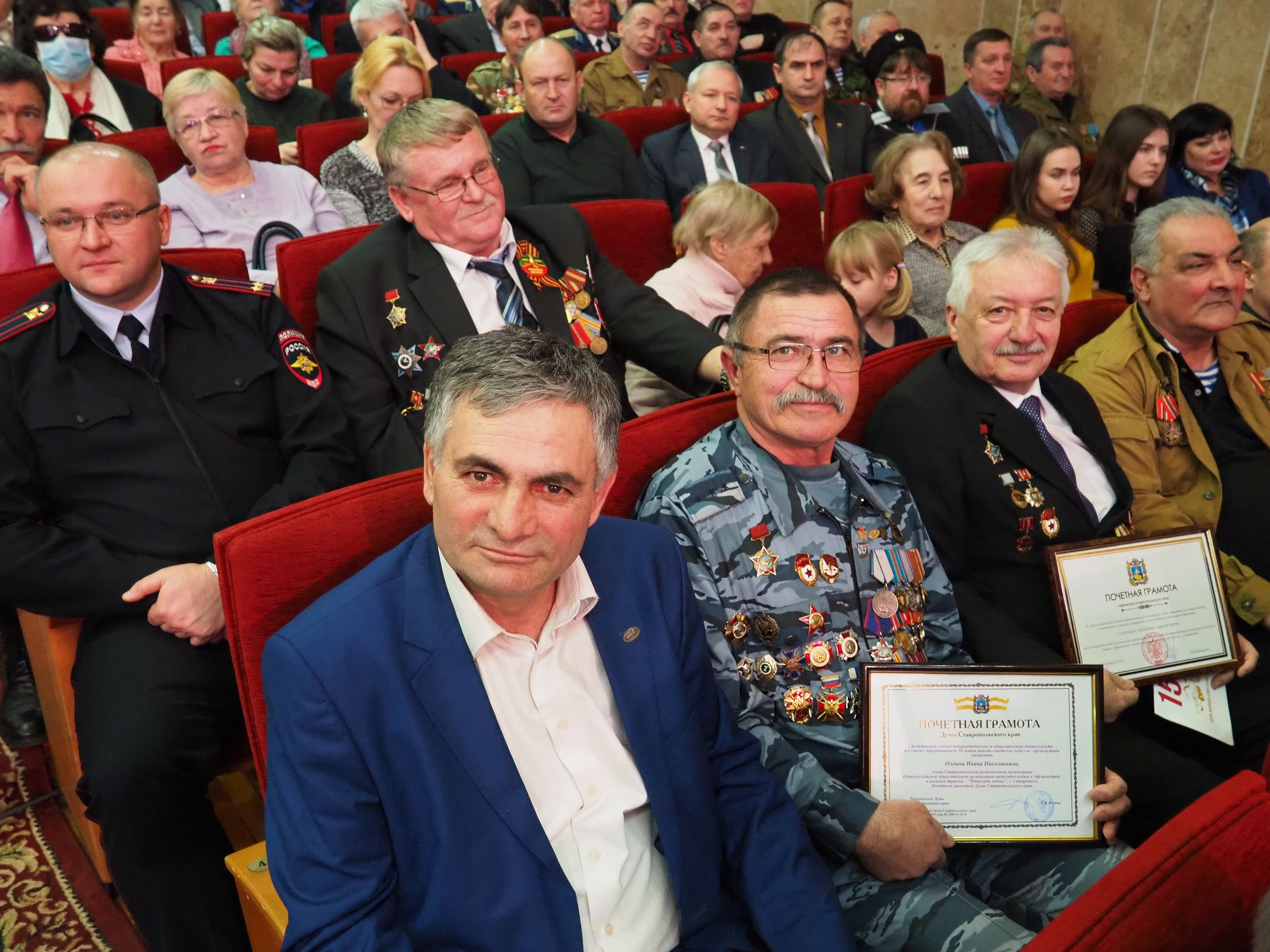 Воинов-интернационалистов чествовали на Ставрополье