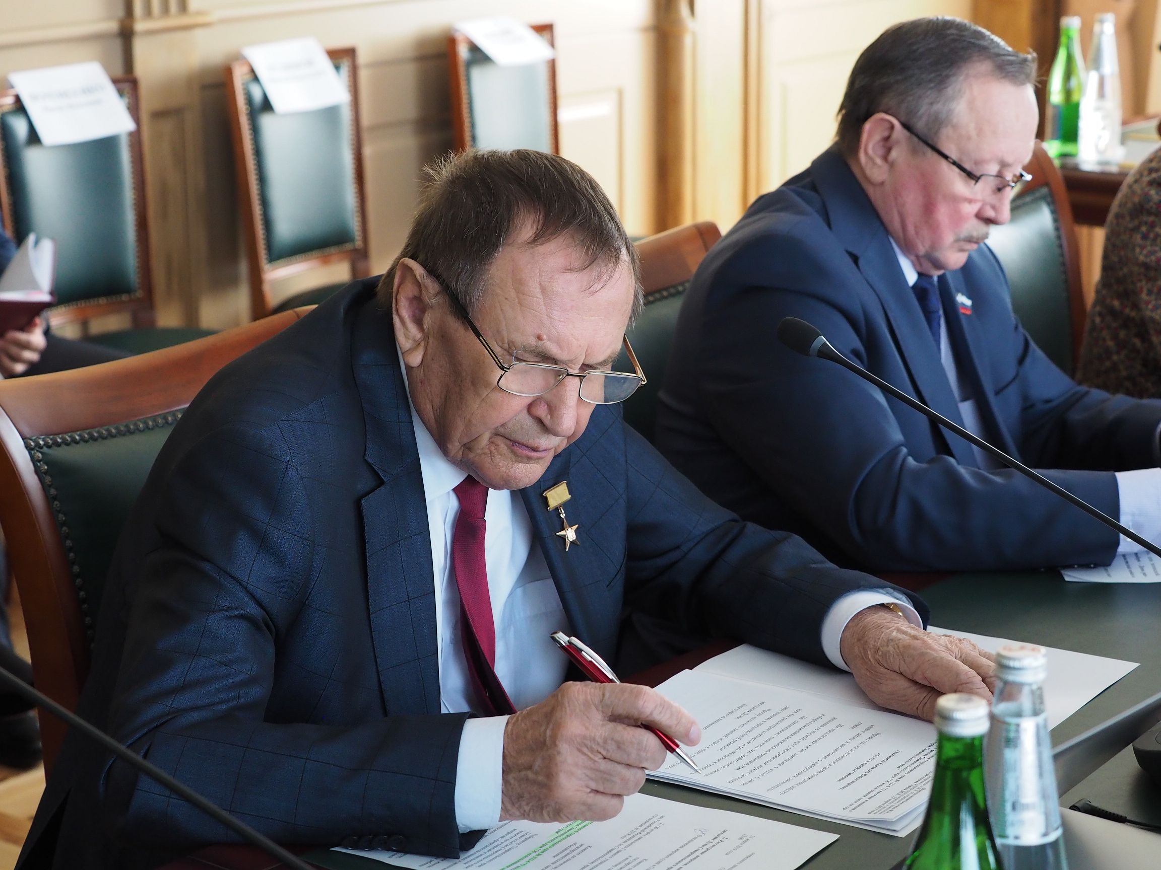 За неделю до первого весеннего заседания