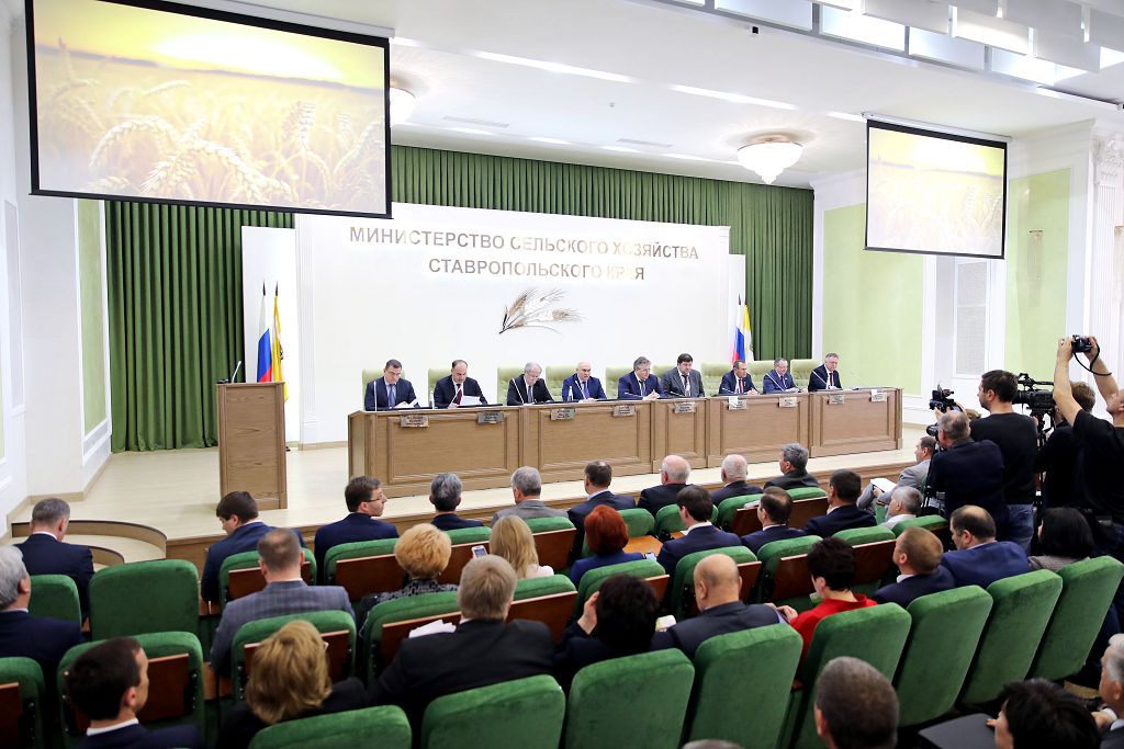 На Ставрополье подвели итоги работы агропромышленного комплекса за 2018 год
