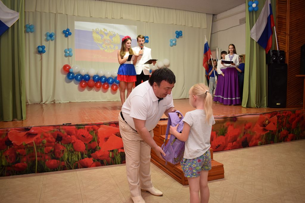 Юные пелагиадцы стали главными участниками праздника в честь Дня России