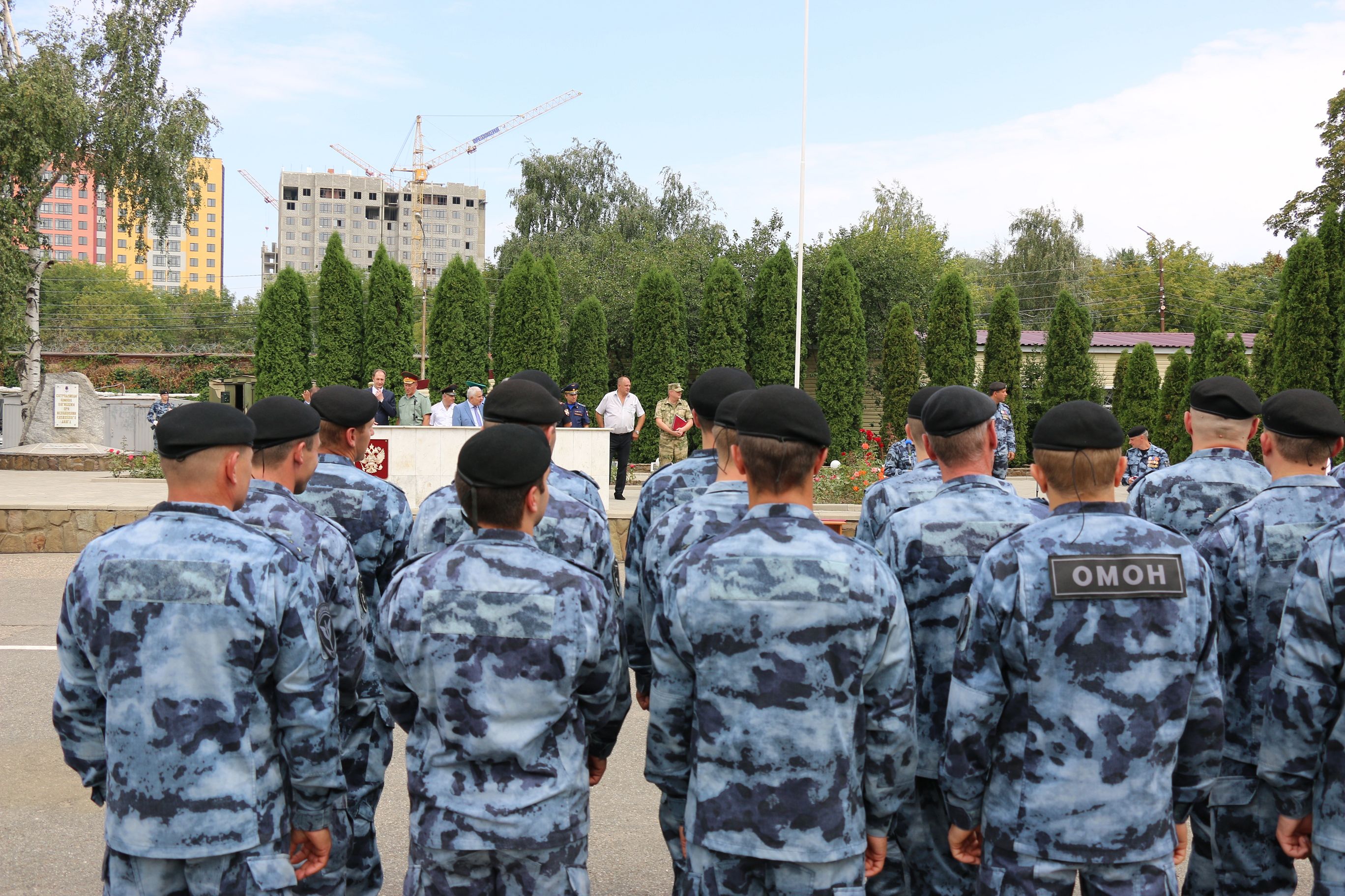 27-ю годовщину отмечает ставропольский ОМОН