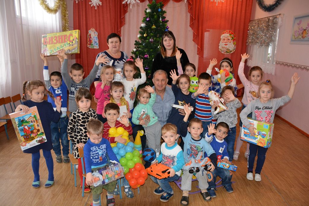 В роли Деда Мороза
