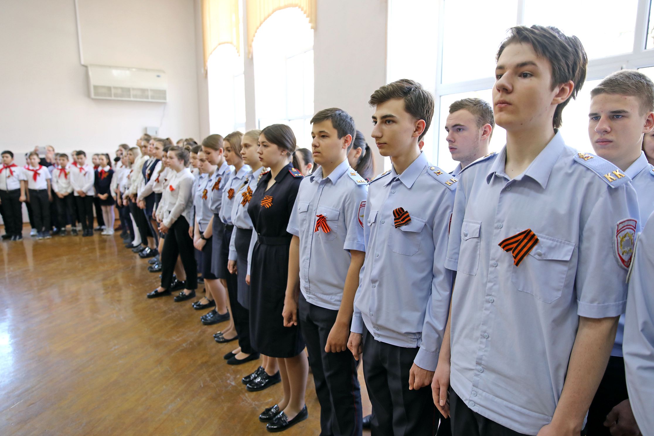 Акция «Парта героя» прошла в Ставрополе