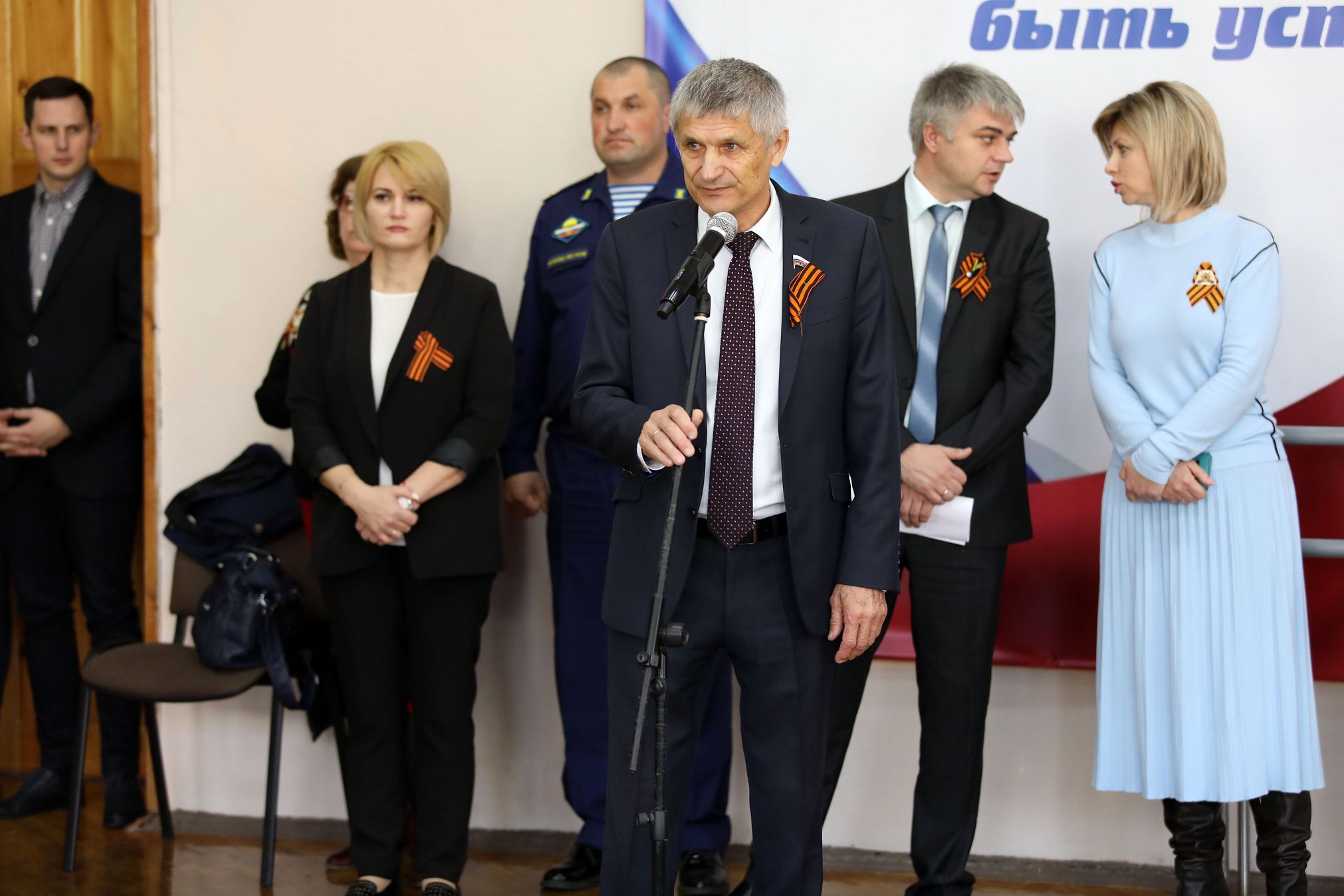 Акция «Парта героя» прошла в Ставрополе
