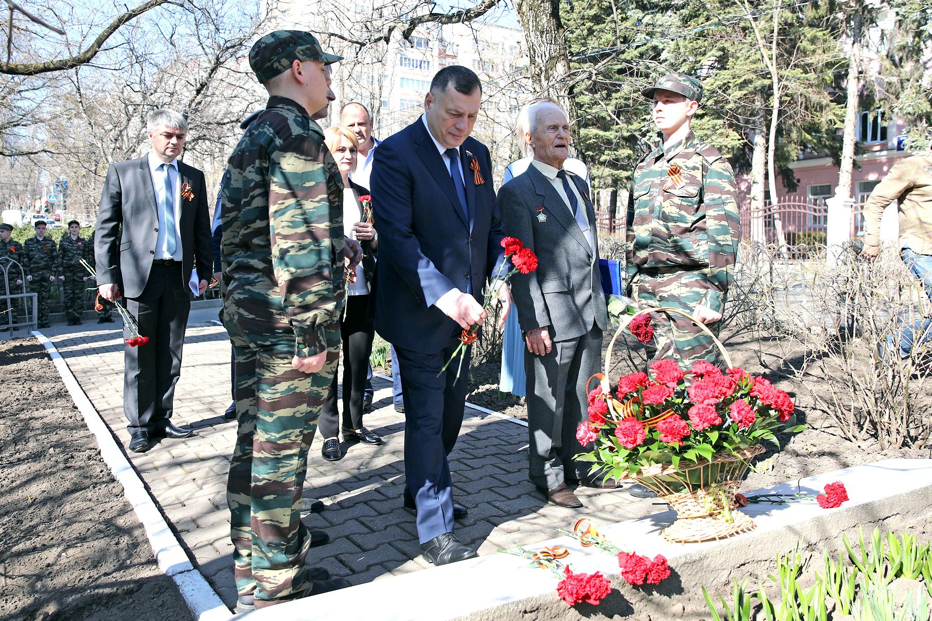 Акция «Парта героя» прошла в Ставрополе