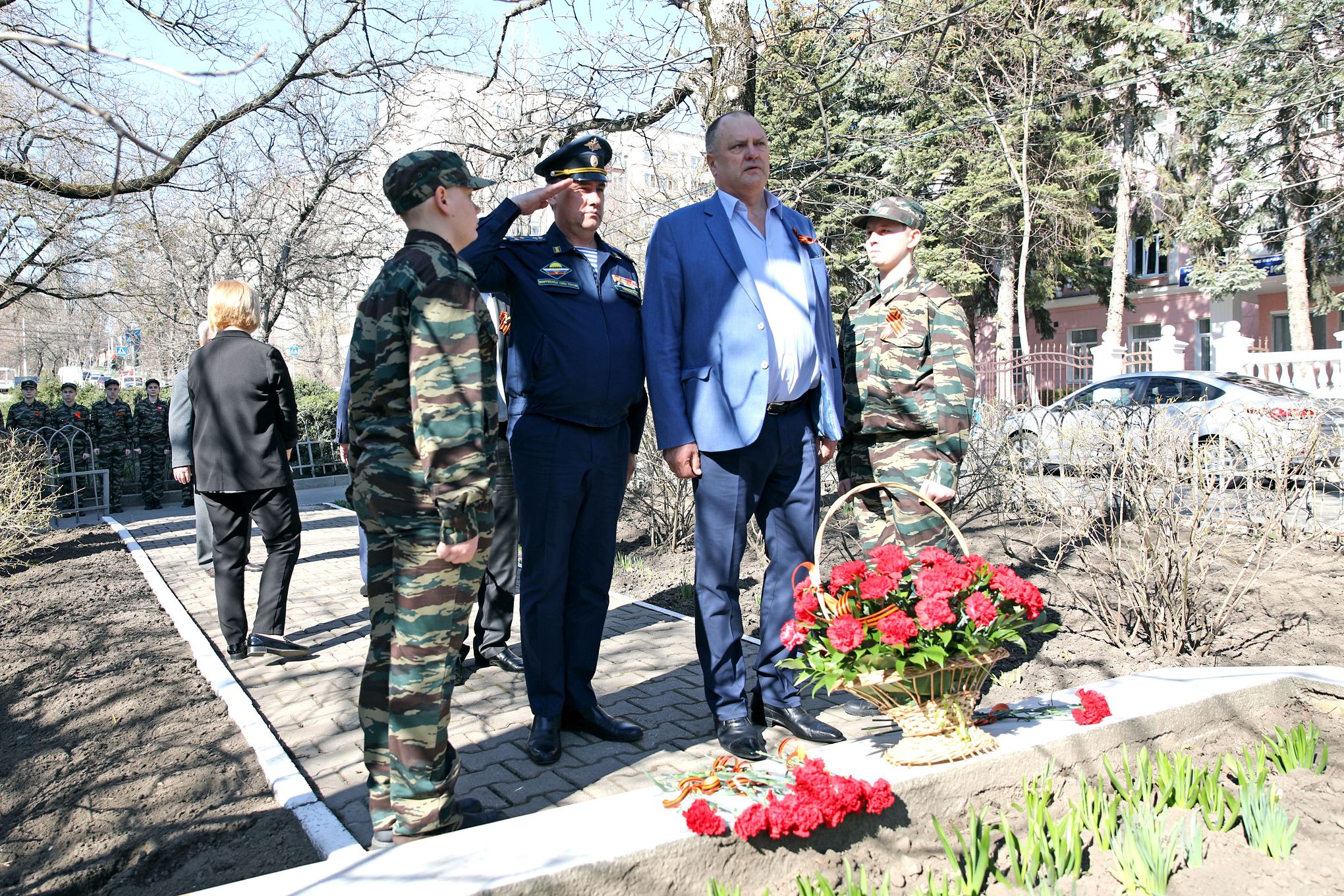 Акция «Парта героя» прошла в Ставрополе