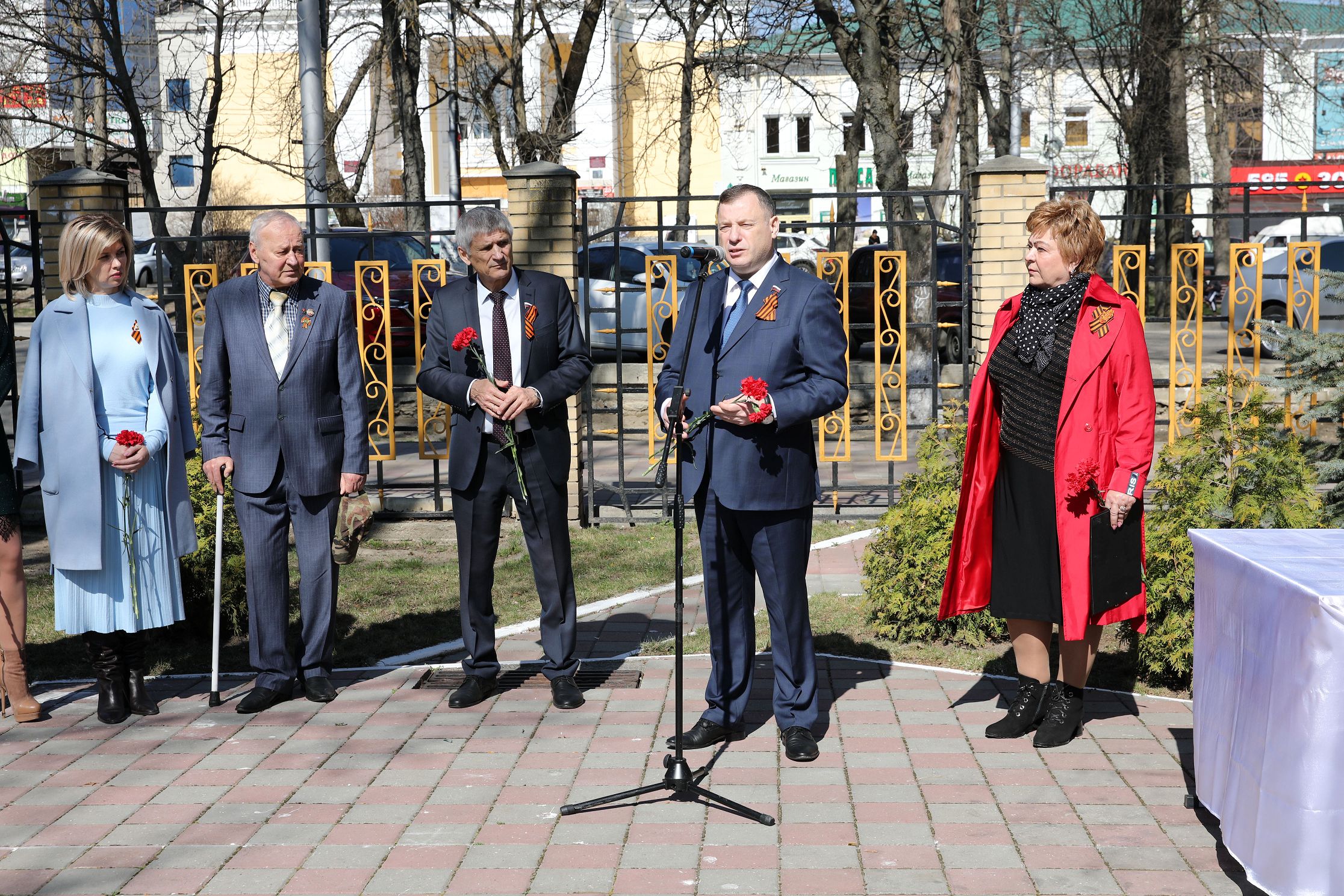 Акция «Парта героя» прошла в Ставрополе