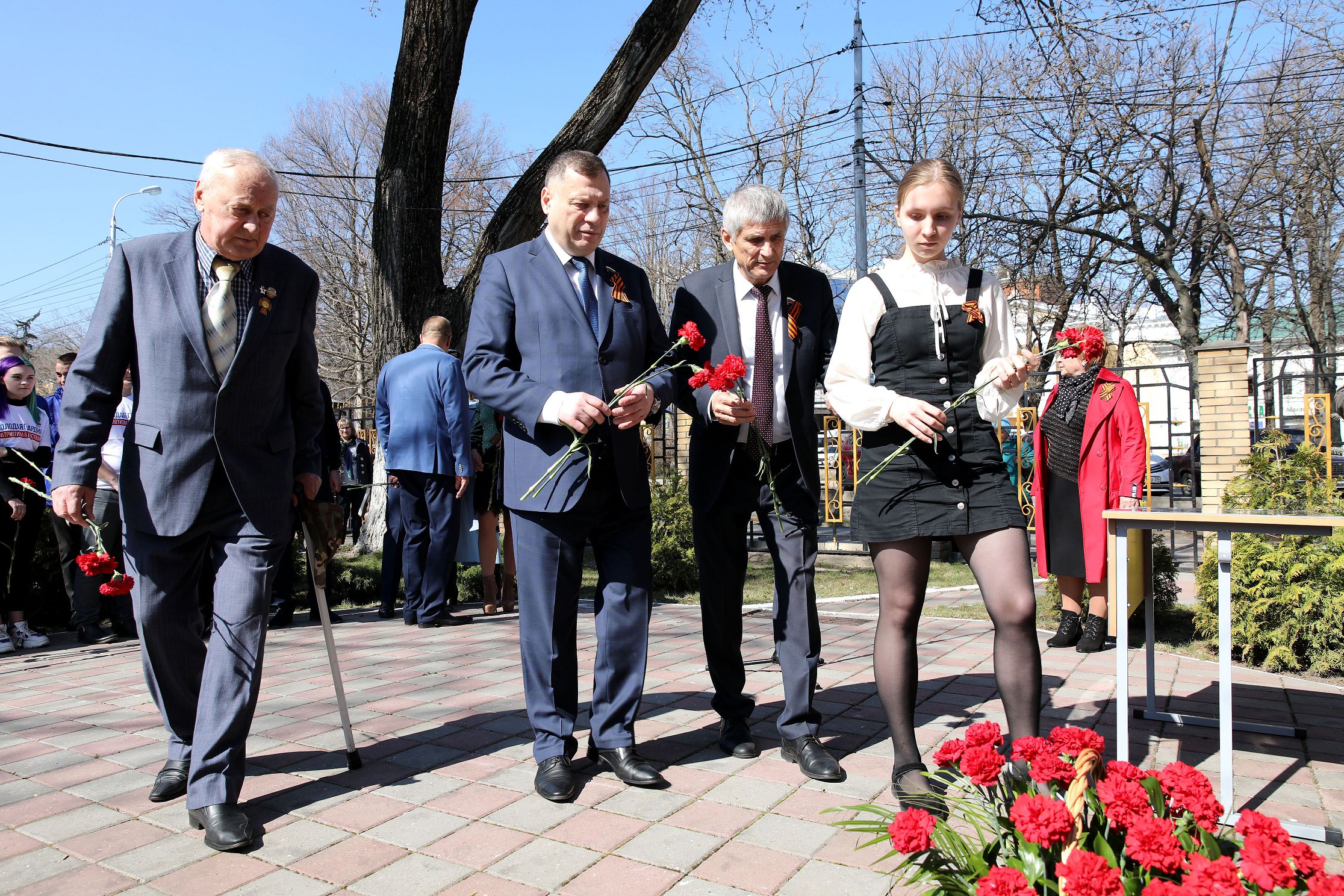 Акция «Парта героя» прошла в Ставрополе