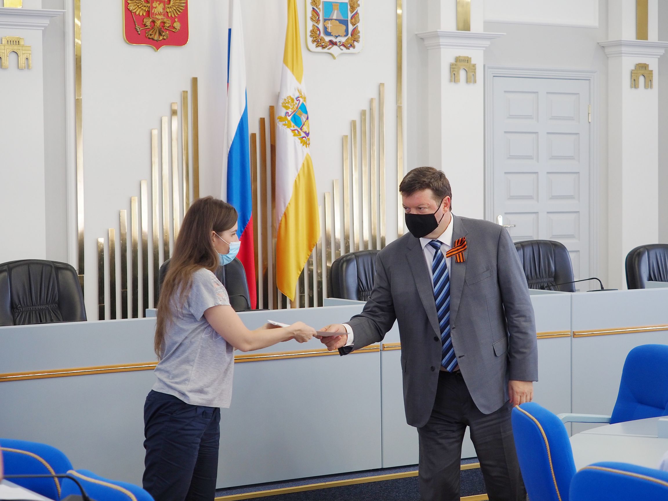Дума Ставропольского края впервые стала официальной площадкой проведения всероссийской акции «Диктант Победы»