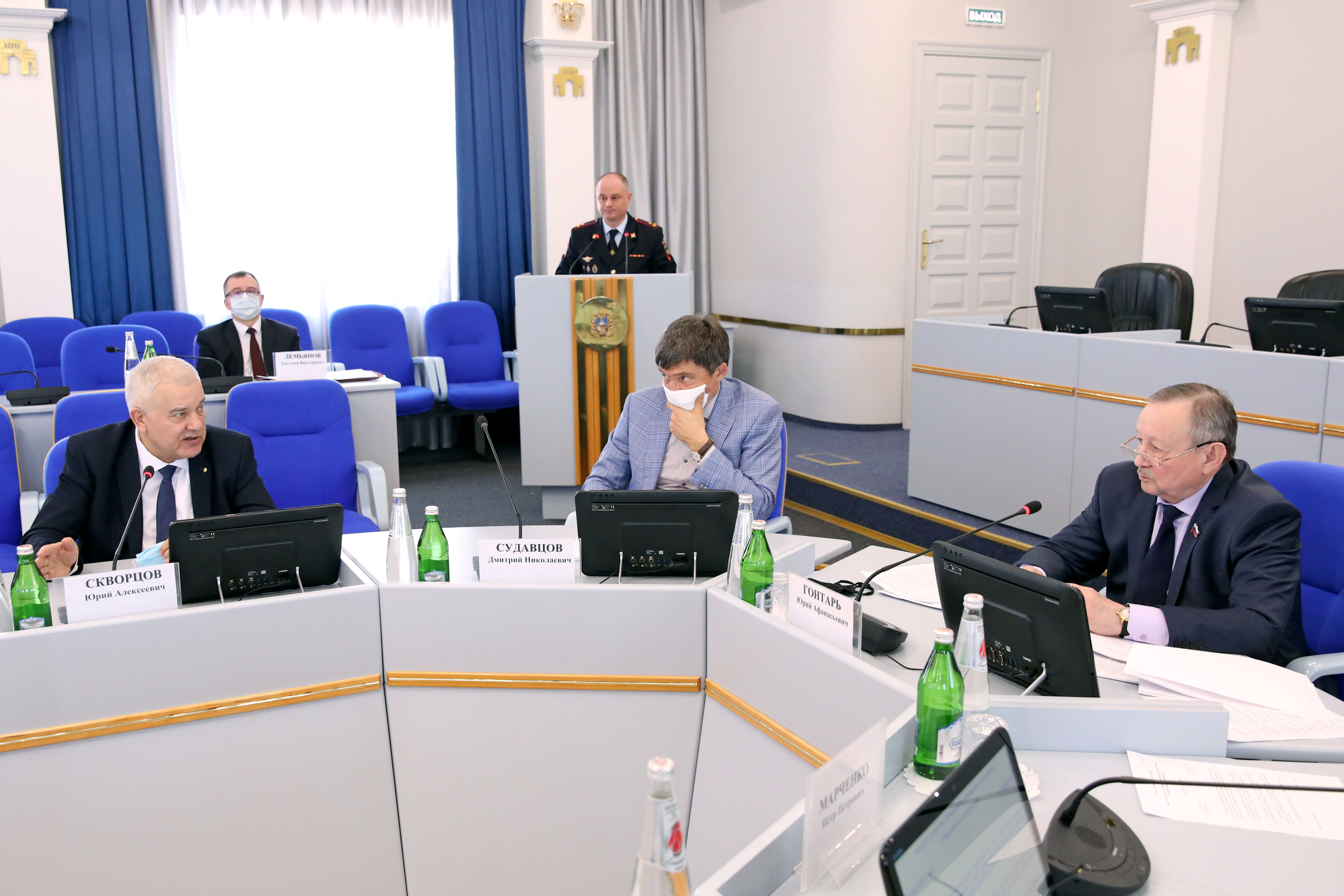 Отчет о результатах деятельности полиции в 2020 году представлен депутатам Думы края