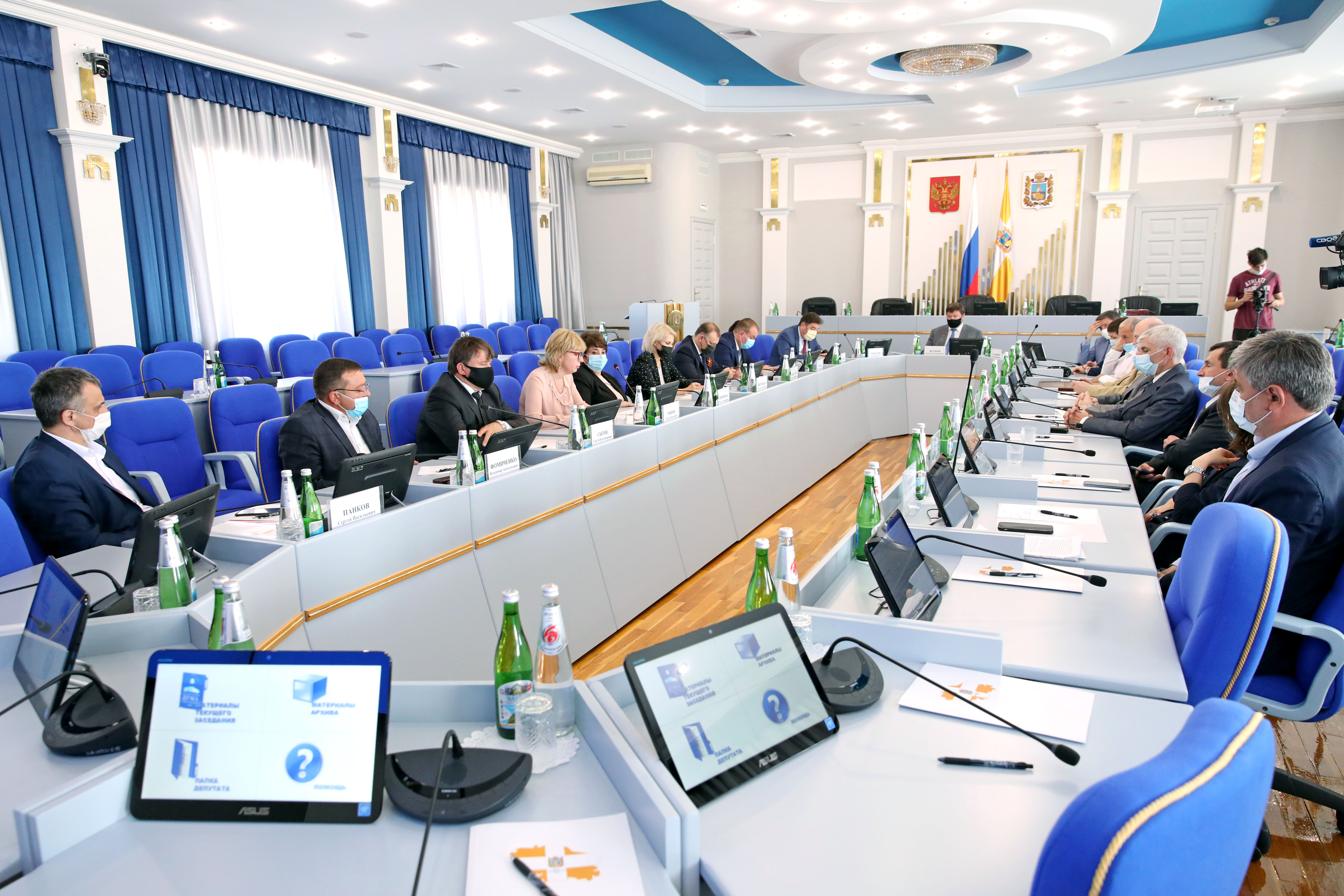 Вопросы преодоления пандемии обсудили с непарламентскими партиями в краевой Думе