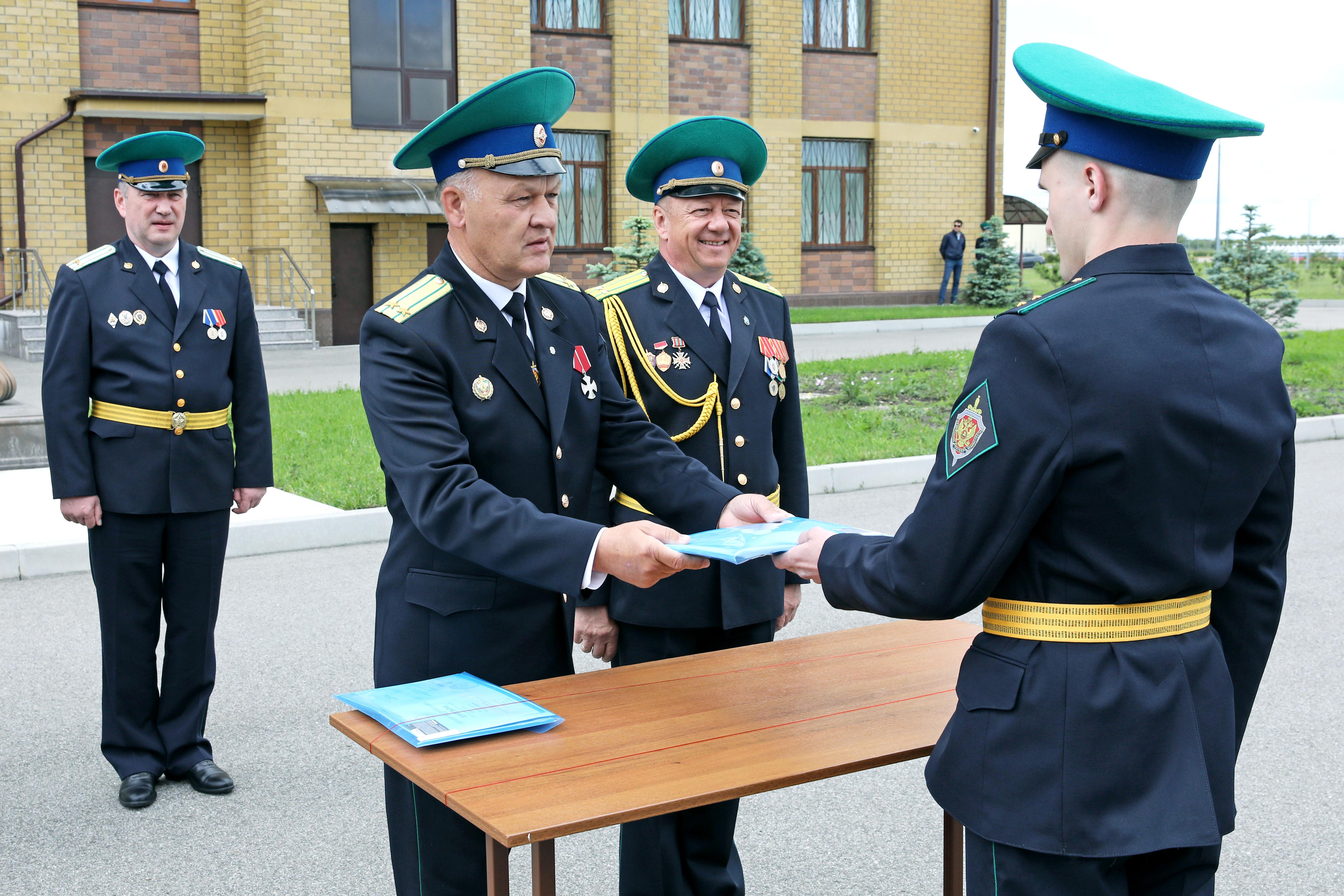 В филиале Голицынского пограничного института состоялся 17-й выпуск курсантов