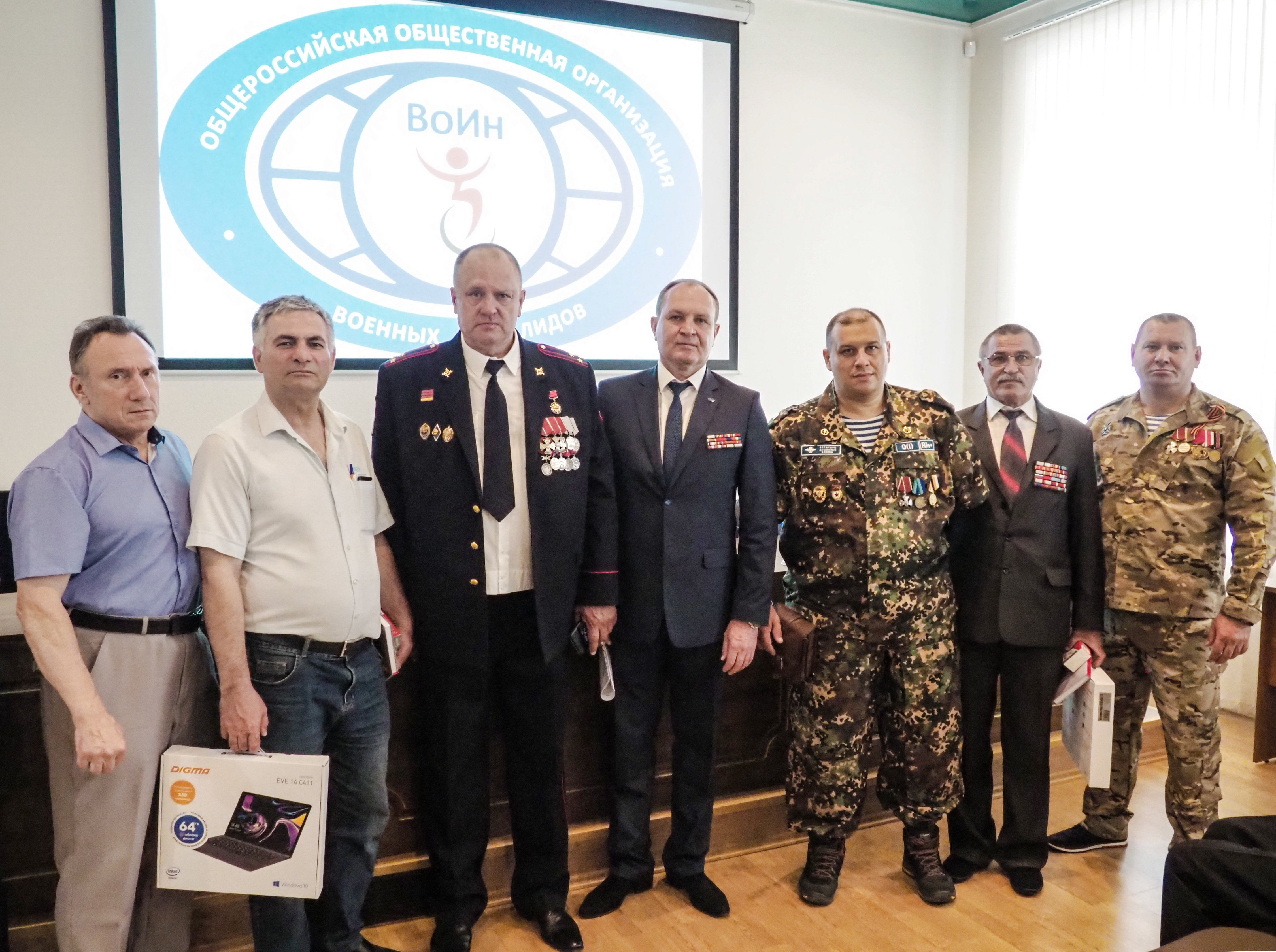 На Ставрополье прошло чествование ветеранов боевых действий