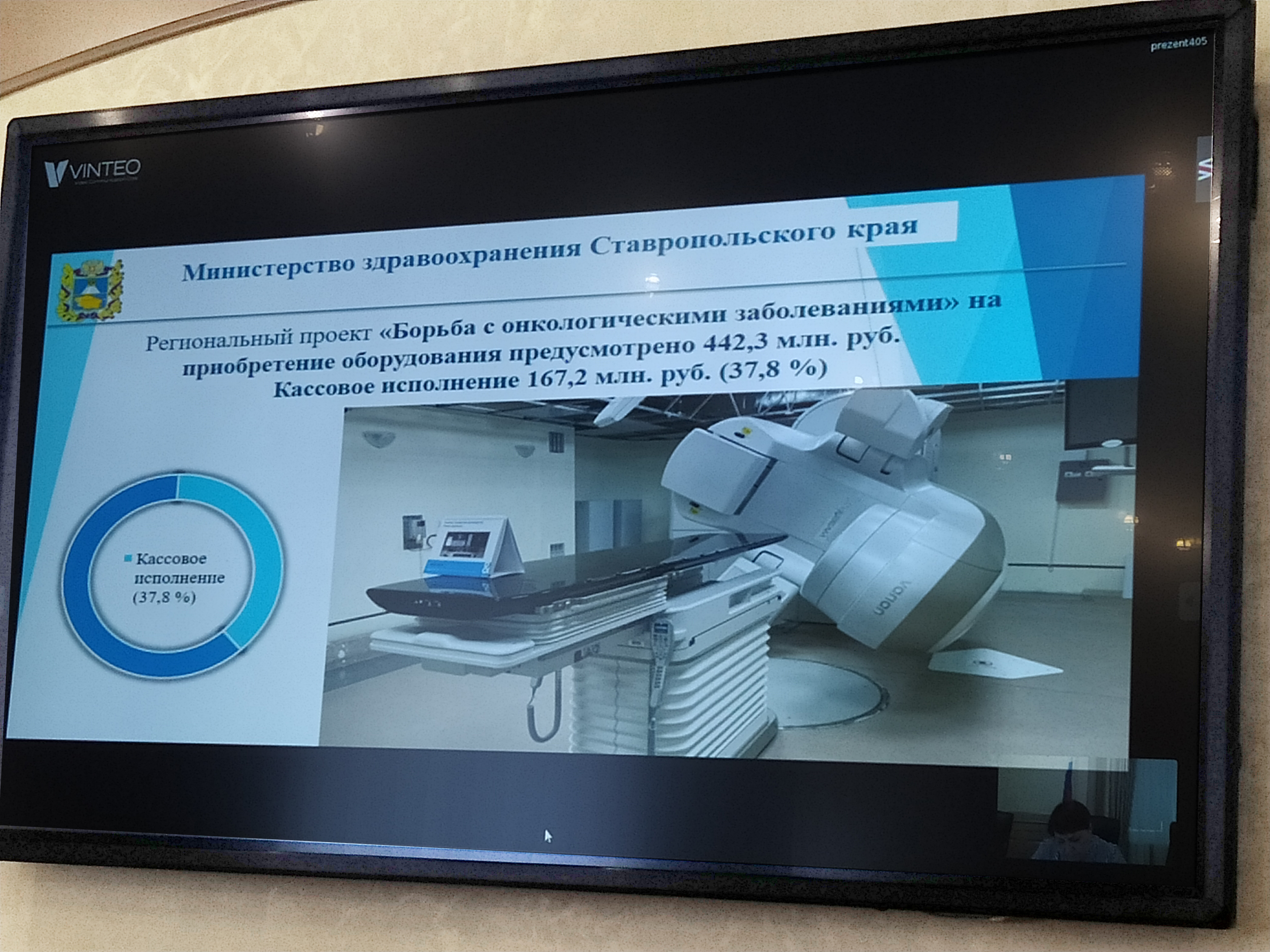 На Ставрополье выполнение запланированных мероприятий реализации регпроектов здравоохранения идет по плану