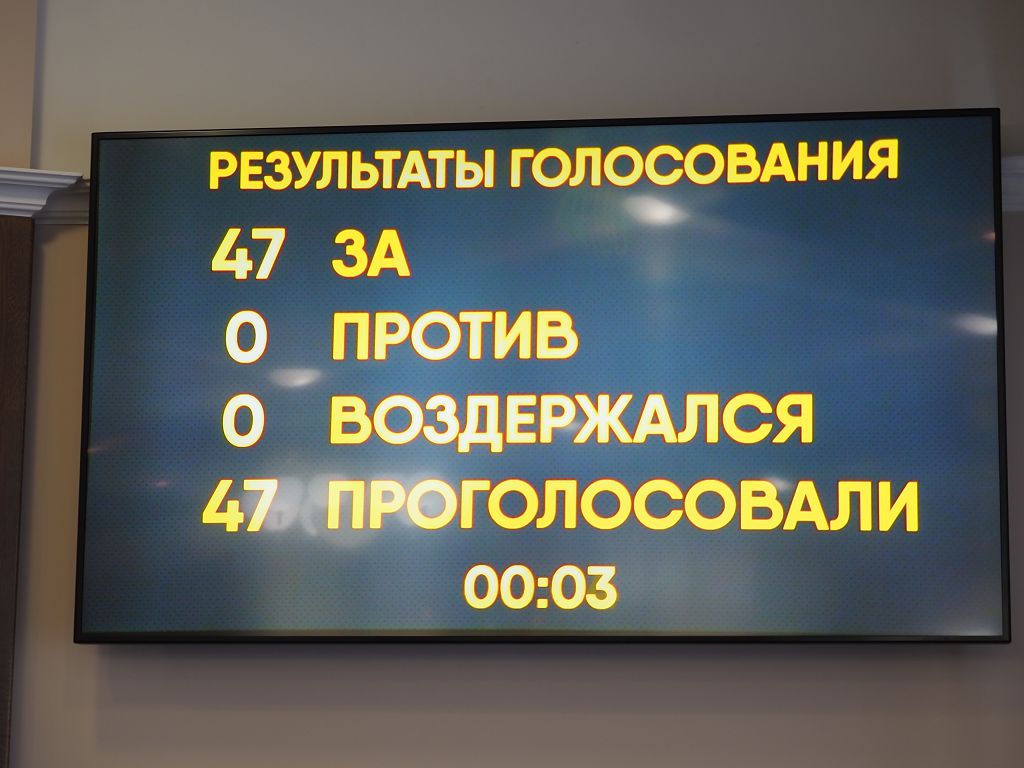 Председателем Думы Ставропольского края седьмого созыва избран Николай Великдань