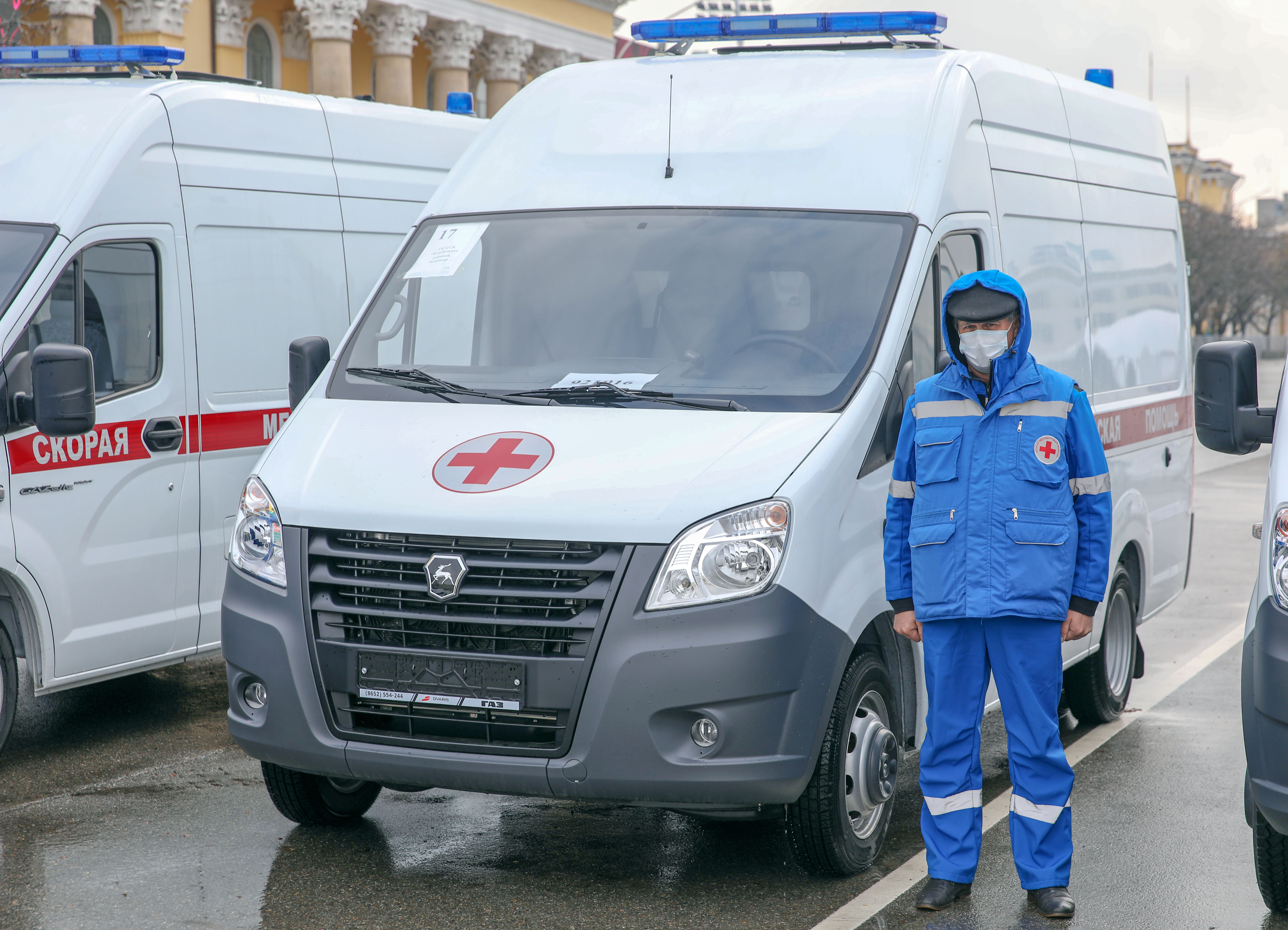 Районные больницы Ставрополья получили новые автомобили скорой помощи