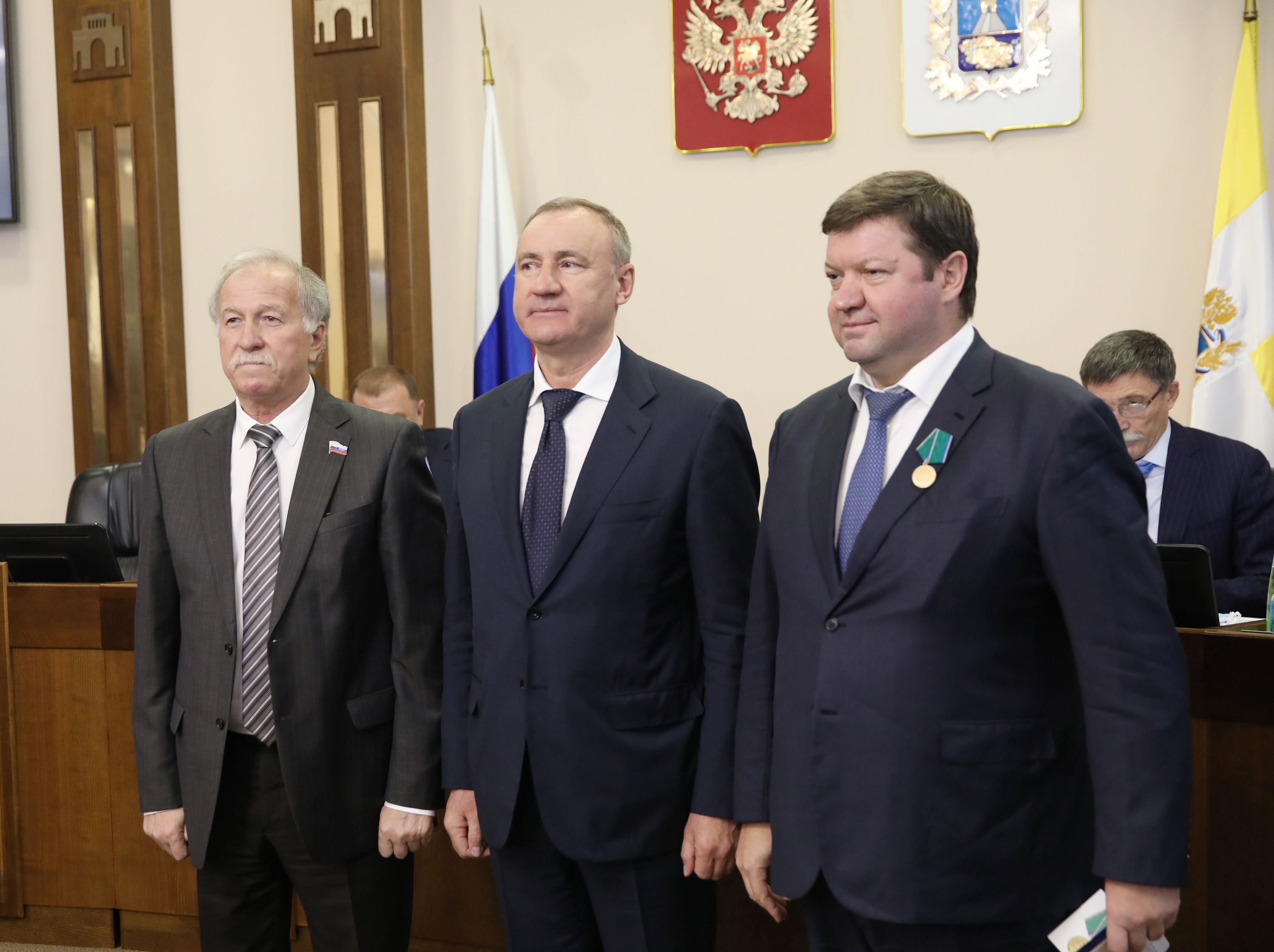 В Думе Ставропольского края вручили юбилейные медали