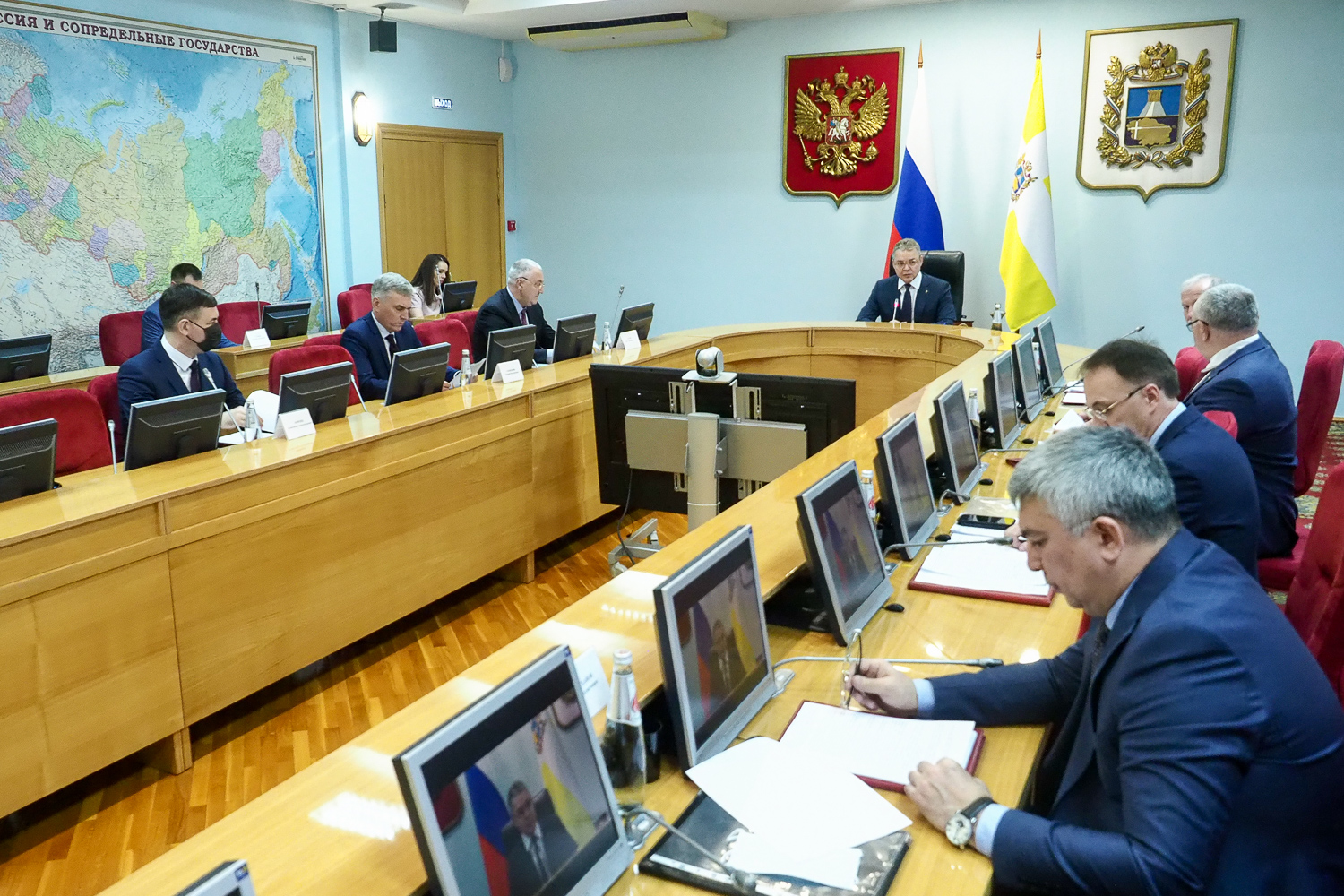 Заседание антитеррористической комиссии Ставропольского края