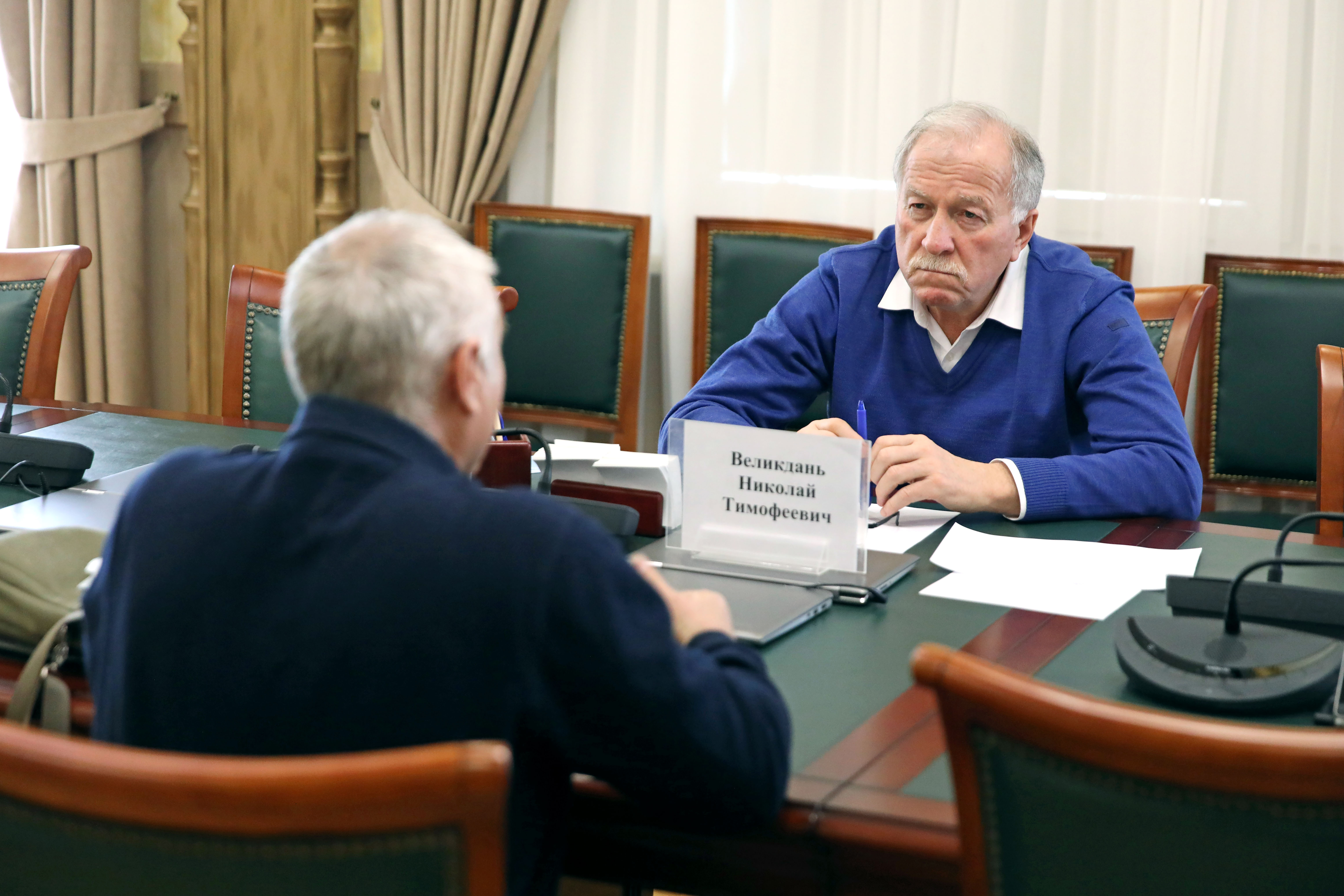 Председатель Думы Ставропольского края Николай Великдань провёл первый в нынешнем году приём граждан