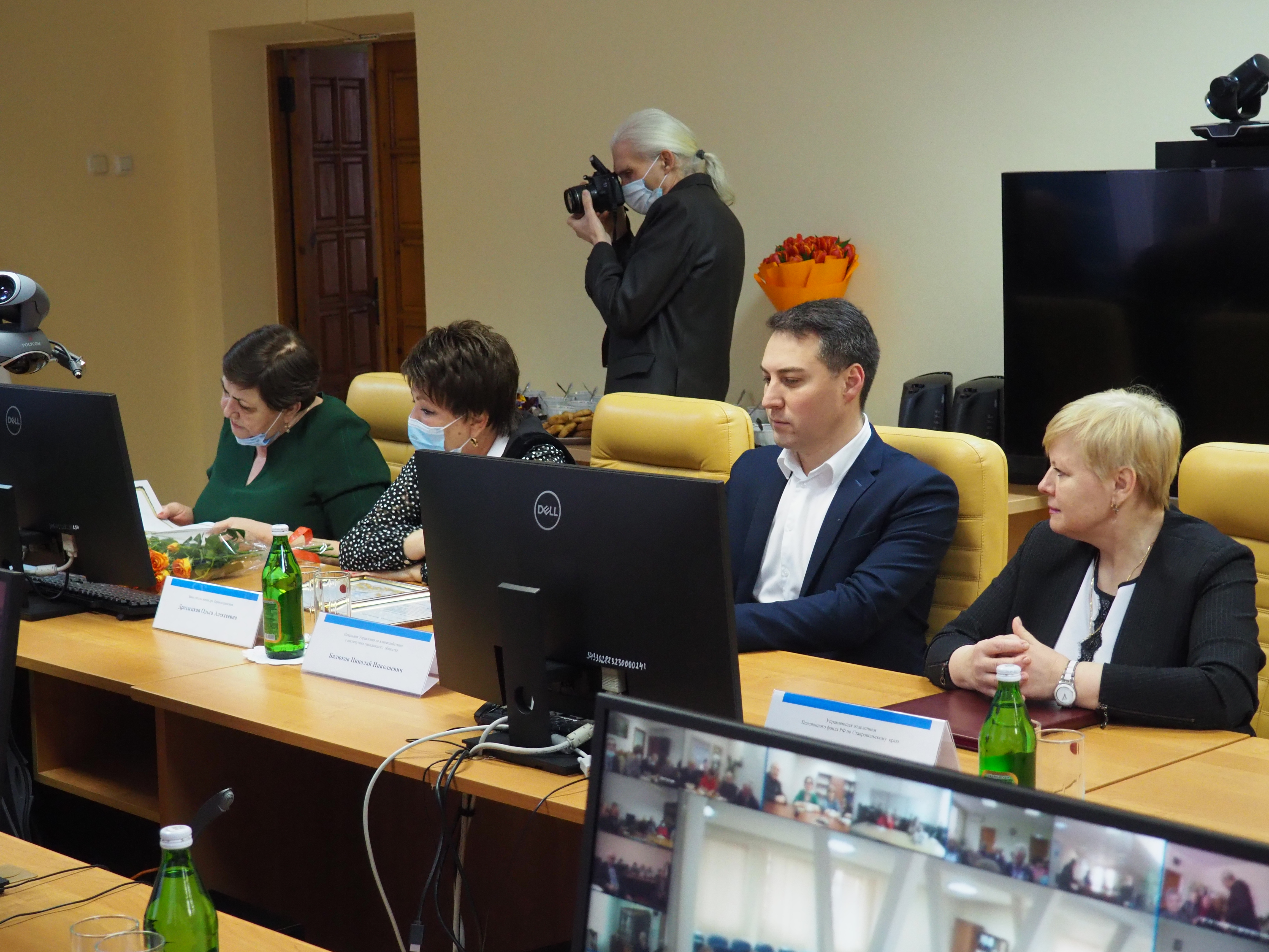 Депутаты Думы Ставрополья поздравили с 35-летием краевую ветеранскую организацию