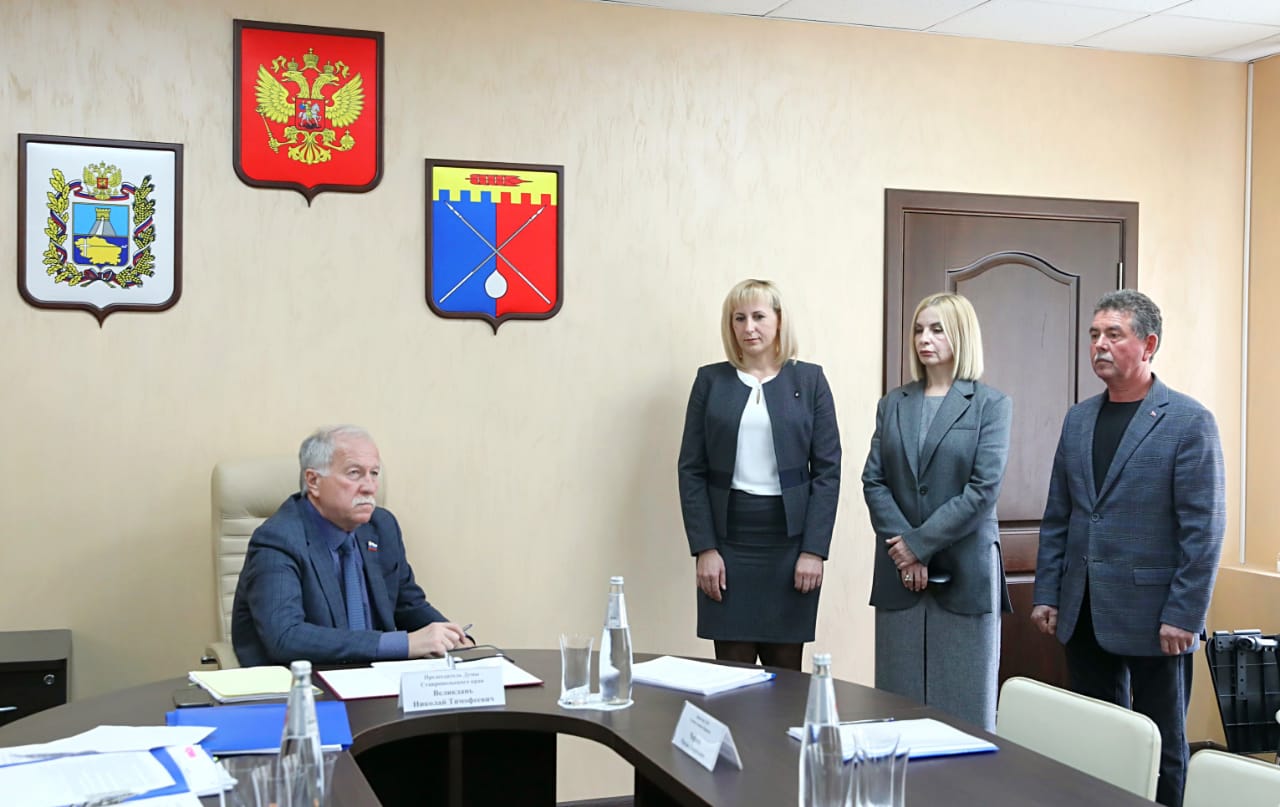 Председатель Думы Николай Великдань совершил рабочую поездку в Труновский муниципальный округ