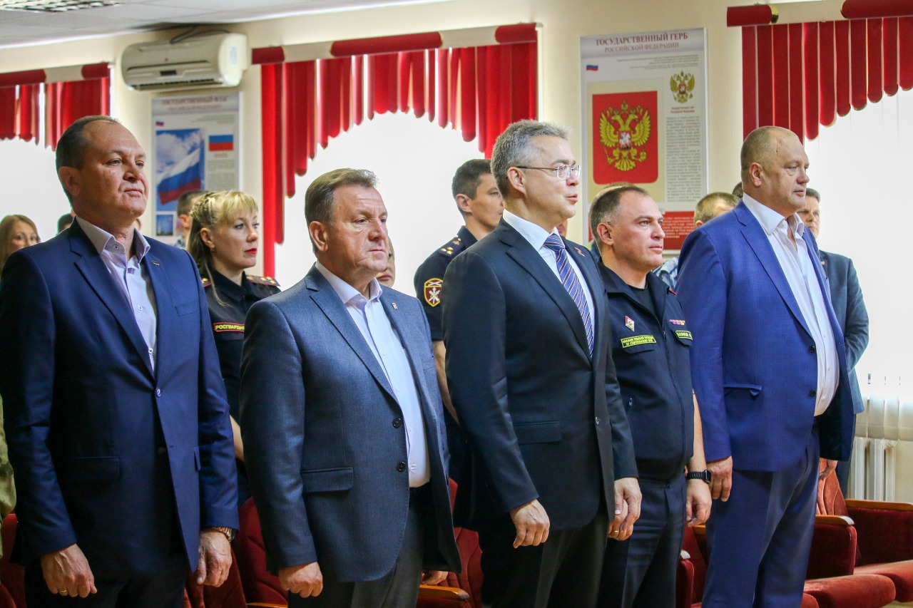 На Ставрополье бойцам Росгвардии вручили награды