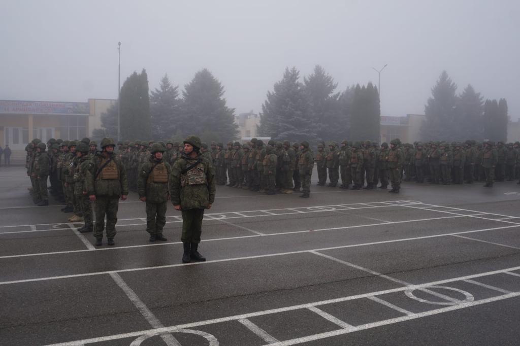 Мобилизованные ставропольцы отправились в зону специальной военной спецоперации
