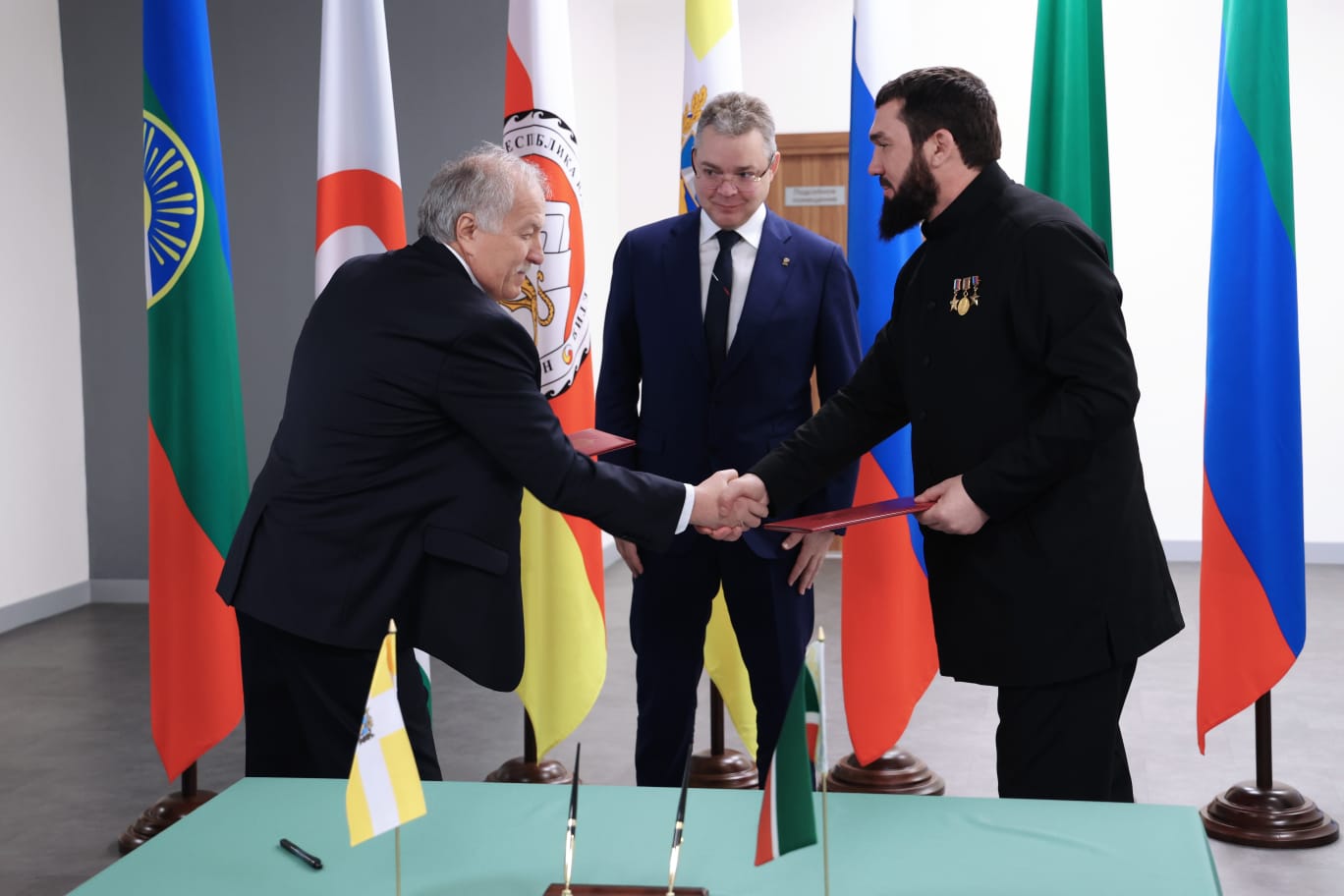 Дума Ставропольского края и Парламент Чеченской Республики заключили Соглашение о межпарламентском сотрудничестве