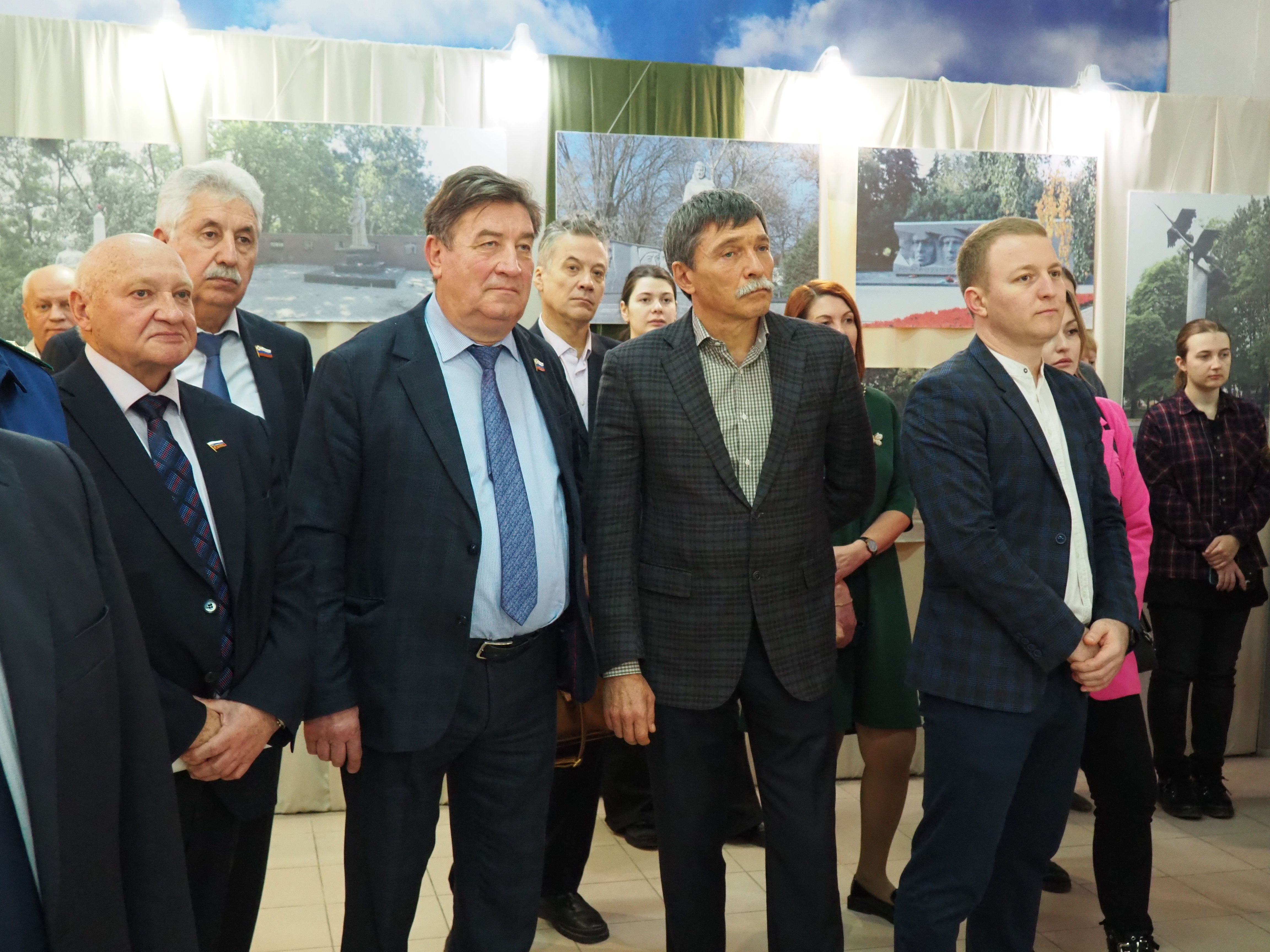 Депутаты Думы посетили выставку «Освобожденное Ставрополье»