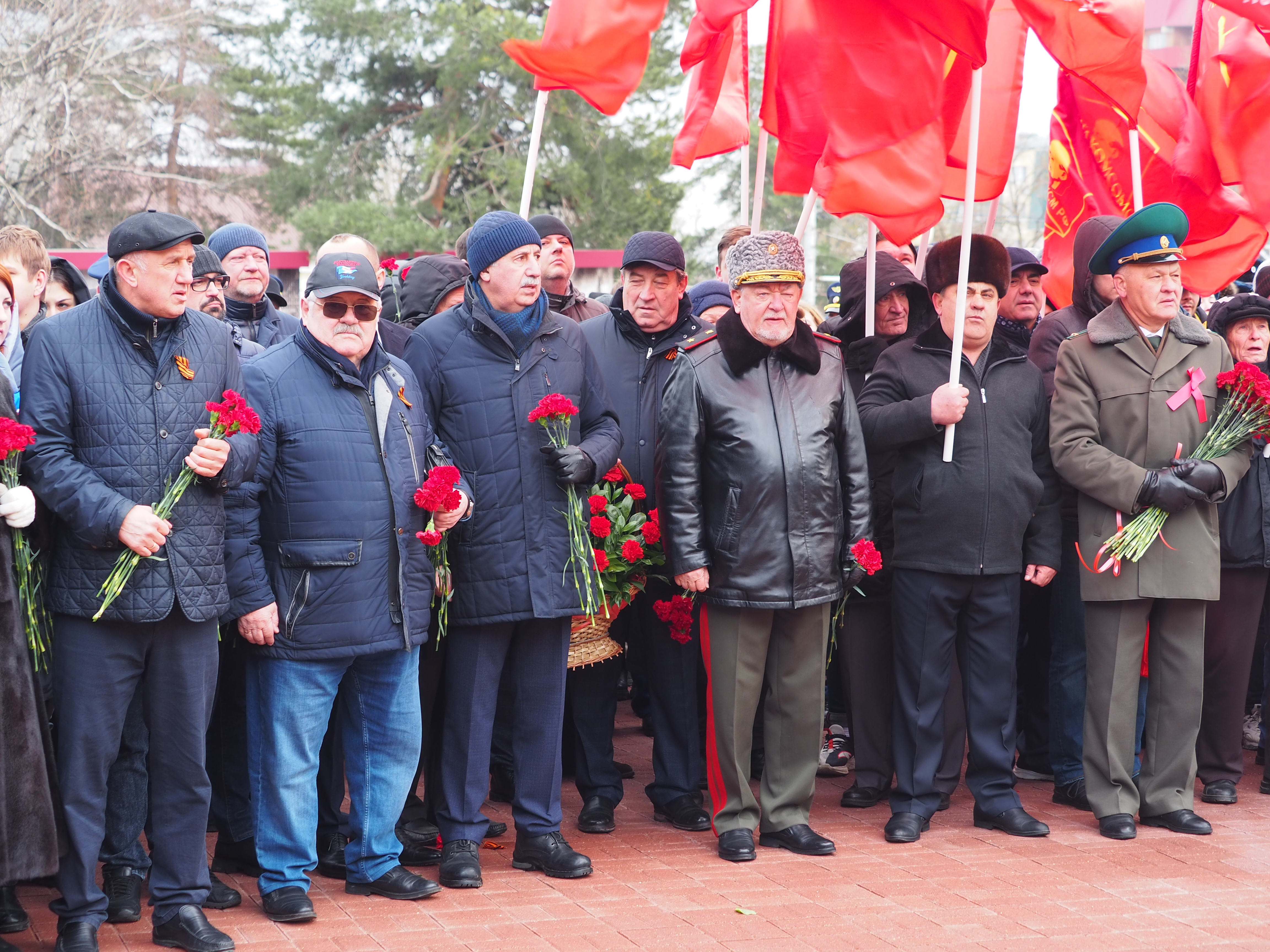 В Ставрополе почтили память освободителей города от фашистов