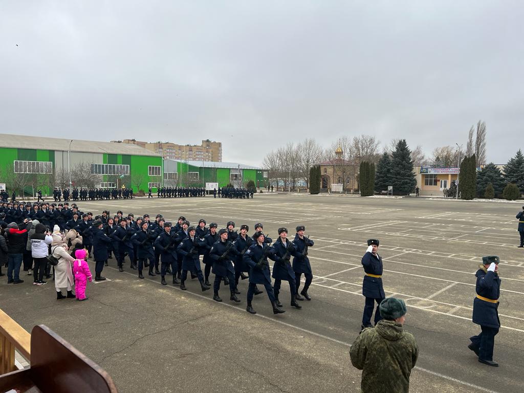 Ставропольские десантники-новобранцы присягнули Родине