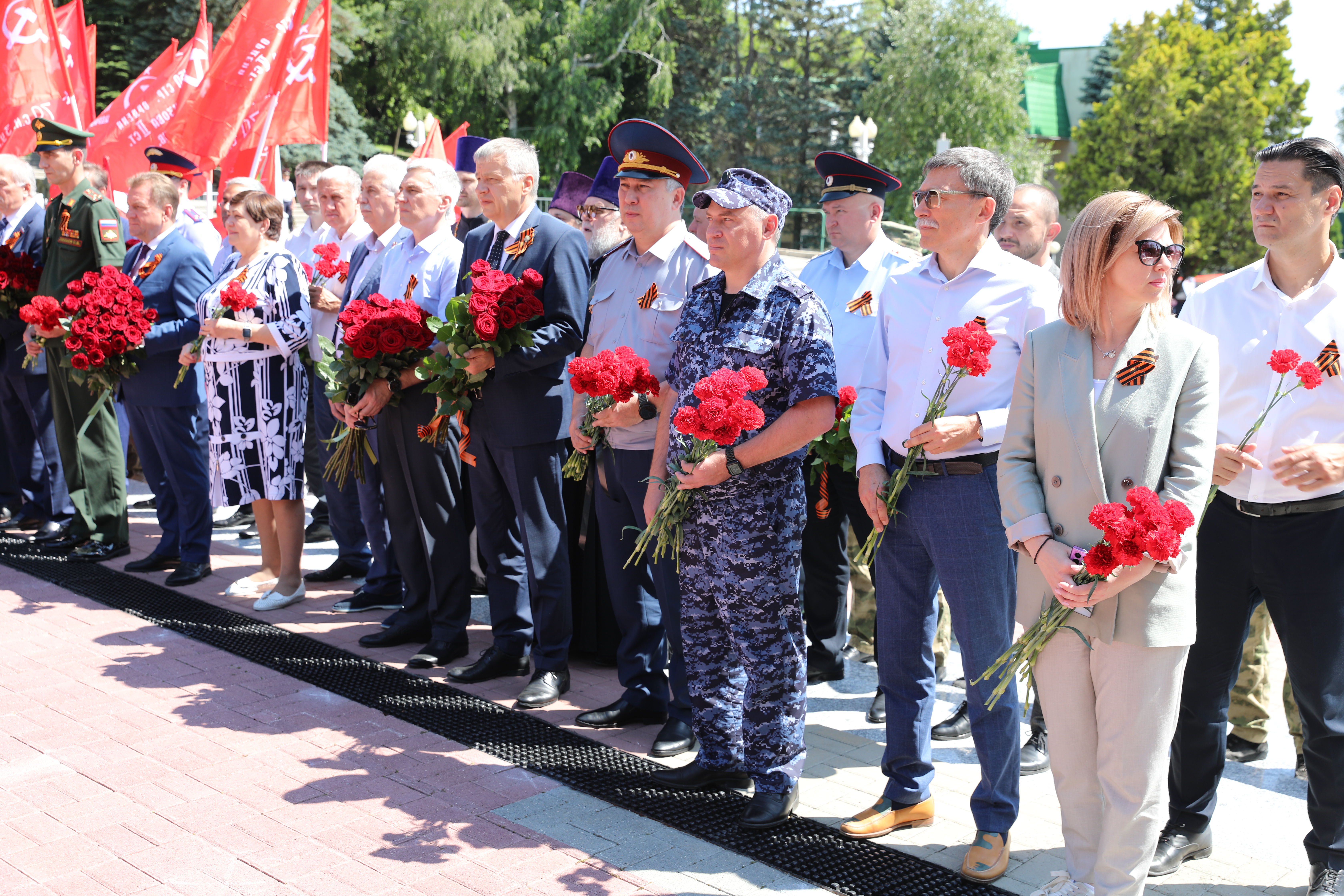 В Ставрополе почтили память павших земляков