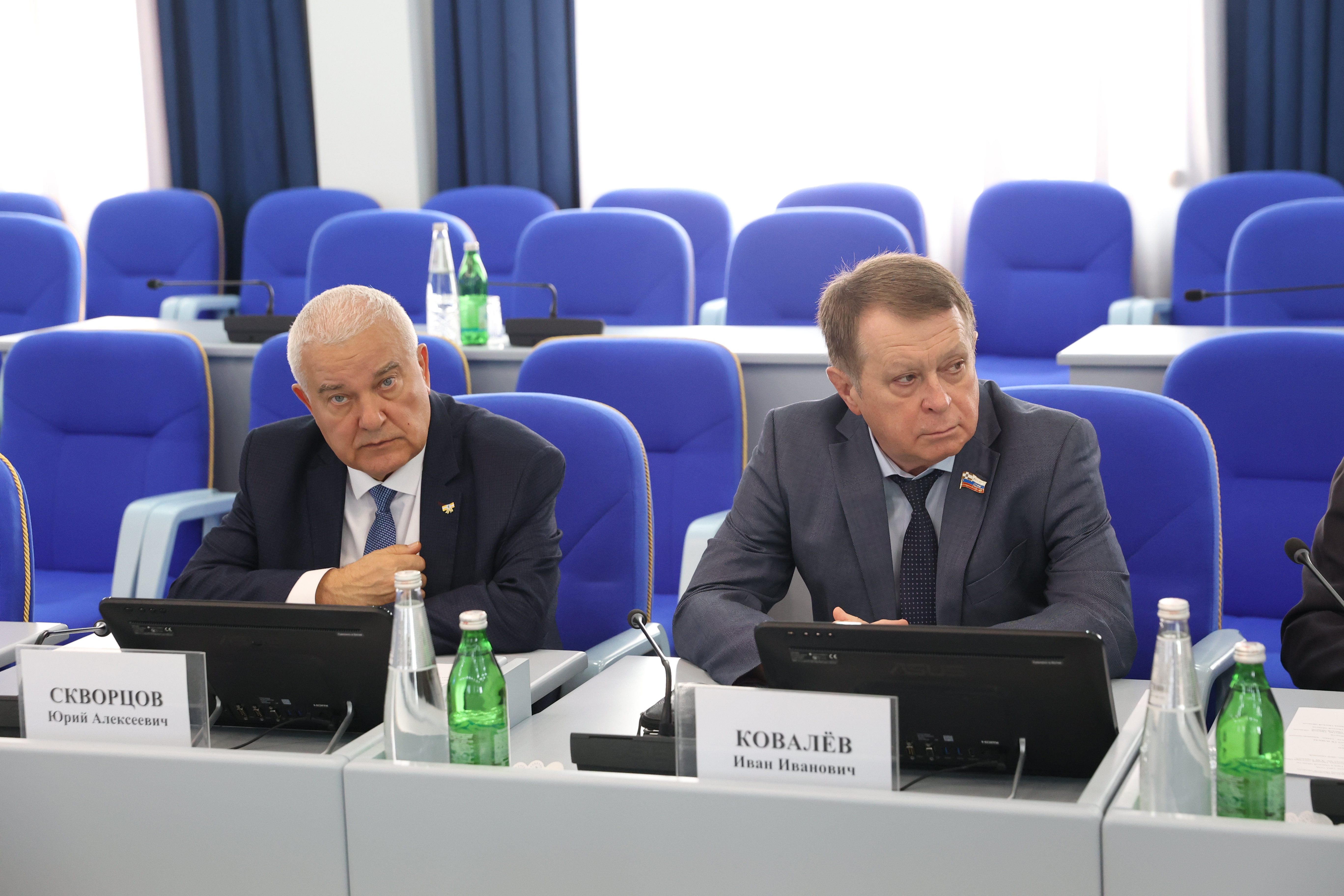 Николай Великдань провел рабочую встречу с председателем Законодательного Собрания Омской области