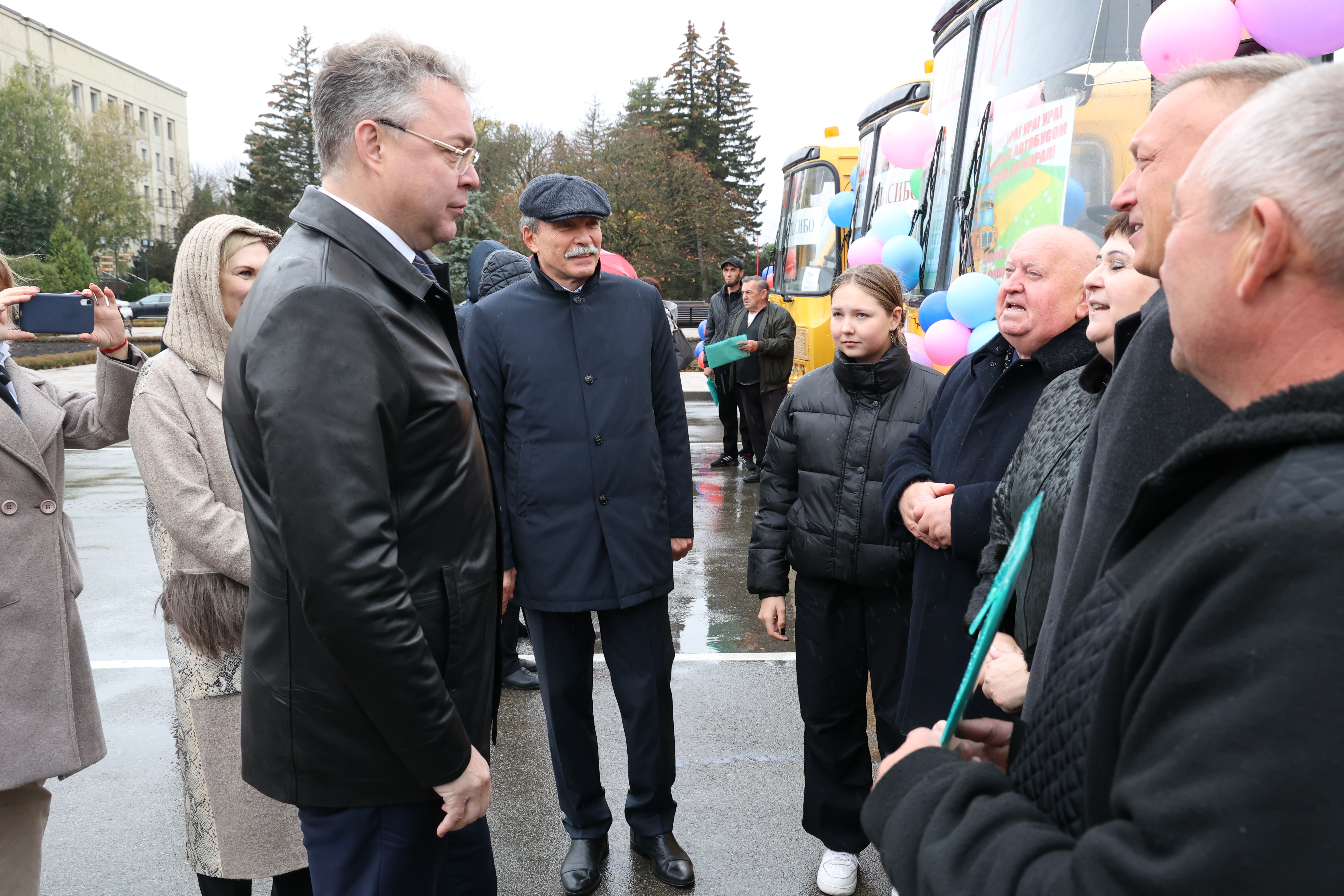 39 новых школьных автобусов получили образовательные организации Ставрополья