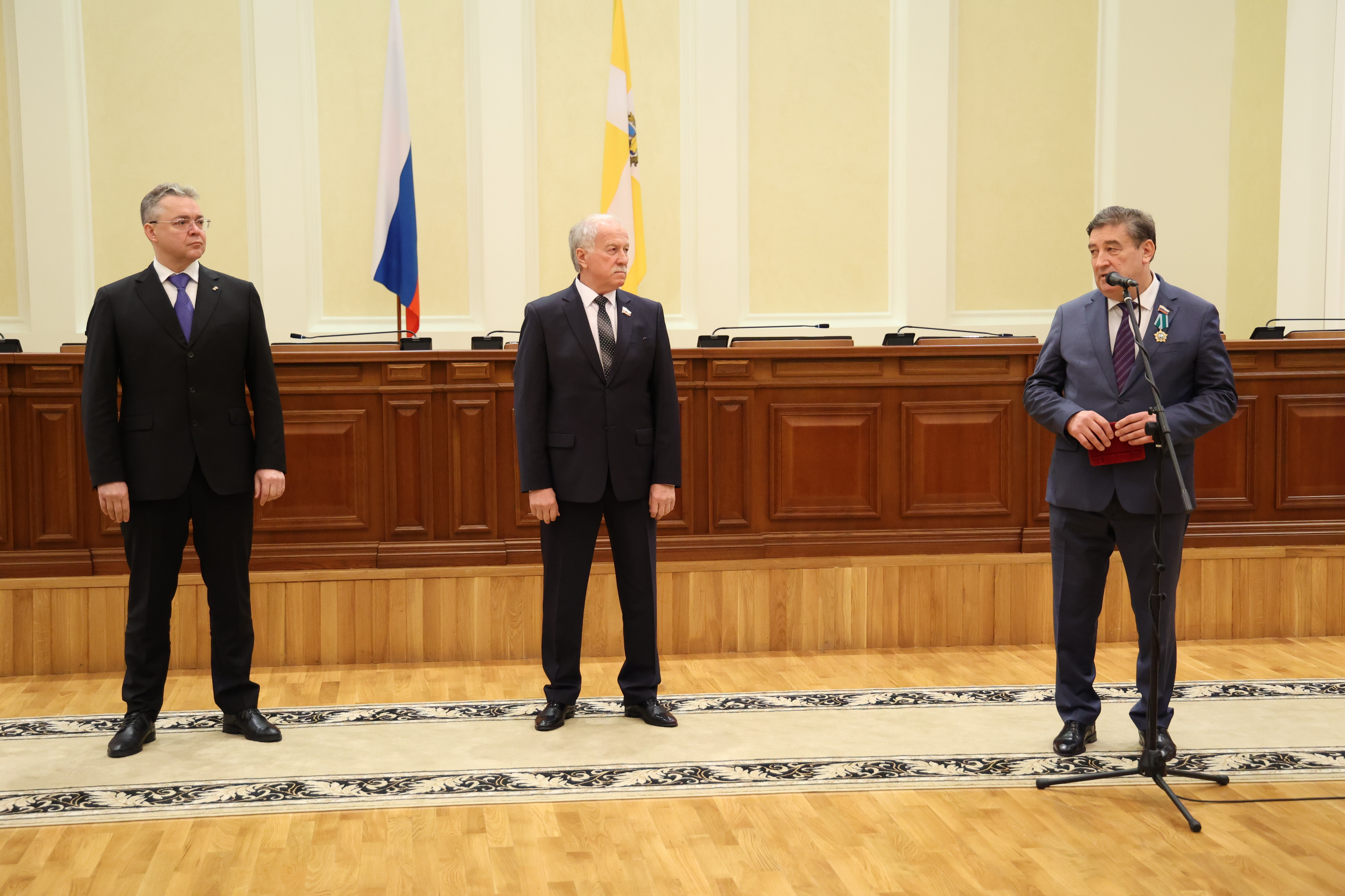 Первый заместитель председателя Думы Ставрополья Виктор Гончаров награжден орденом Дружбы