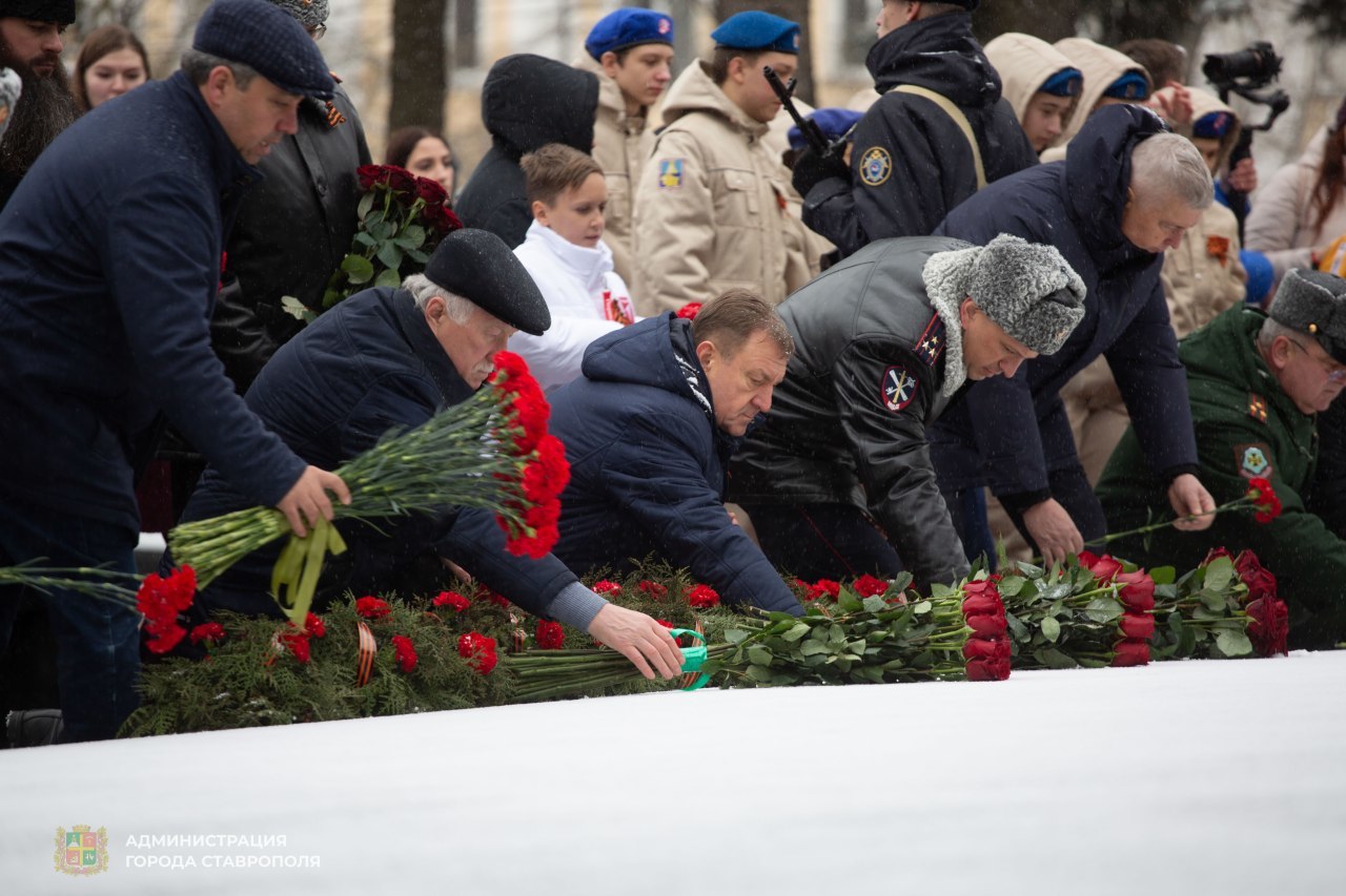 В Ставрополе отметили 81 годовщину освобождения города от фашистов