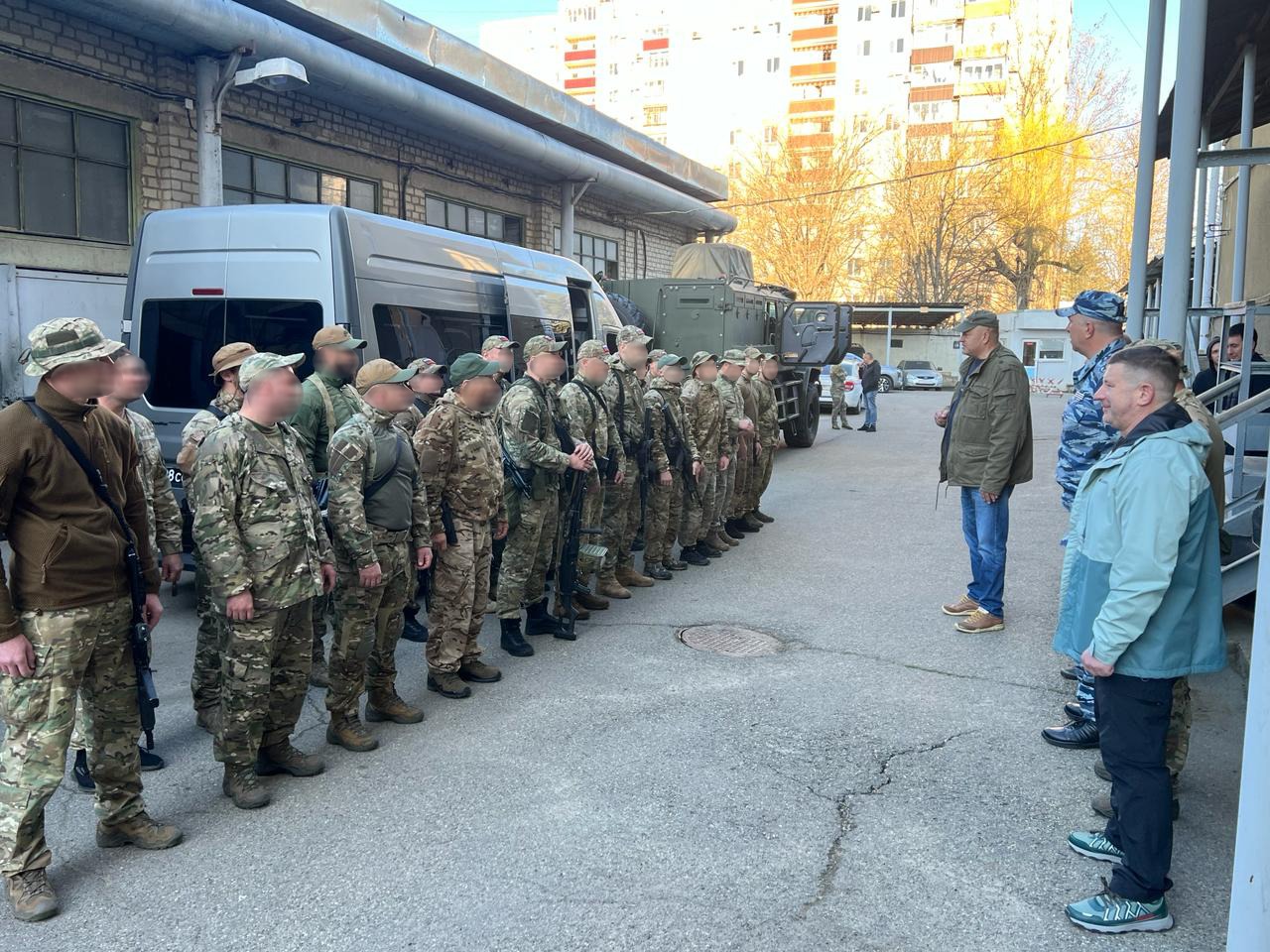Кавалер трёх орденов Мужества Сергей Шевелев пожелал бойцам ставропольского СОБРа успешного выполнения задач в зоне СВО