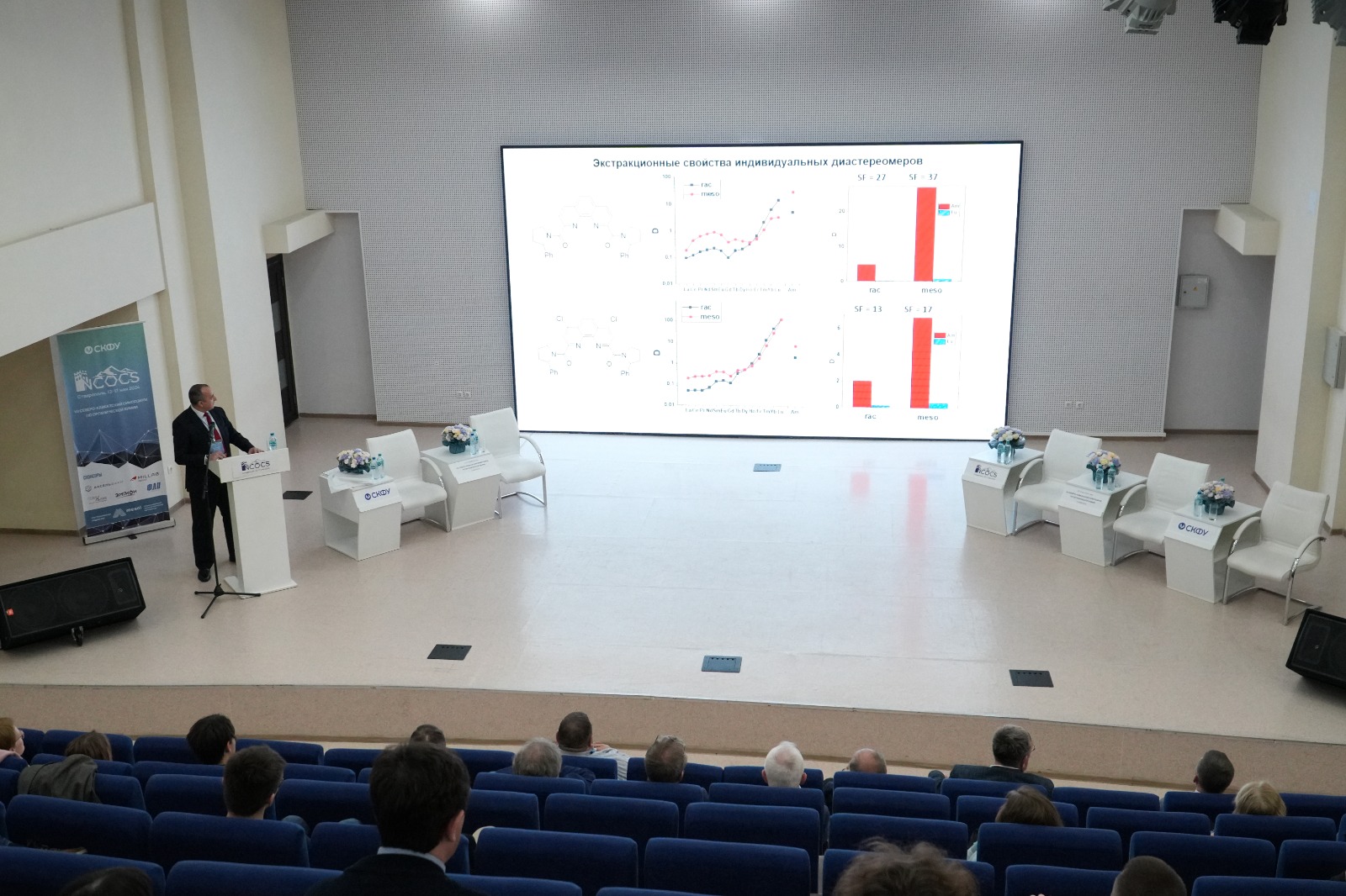 На Ставрополье открылся Северо-Кавказский симпозиум по органической химии NCOCS-2024